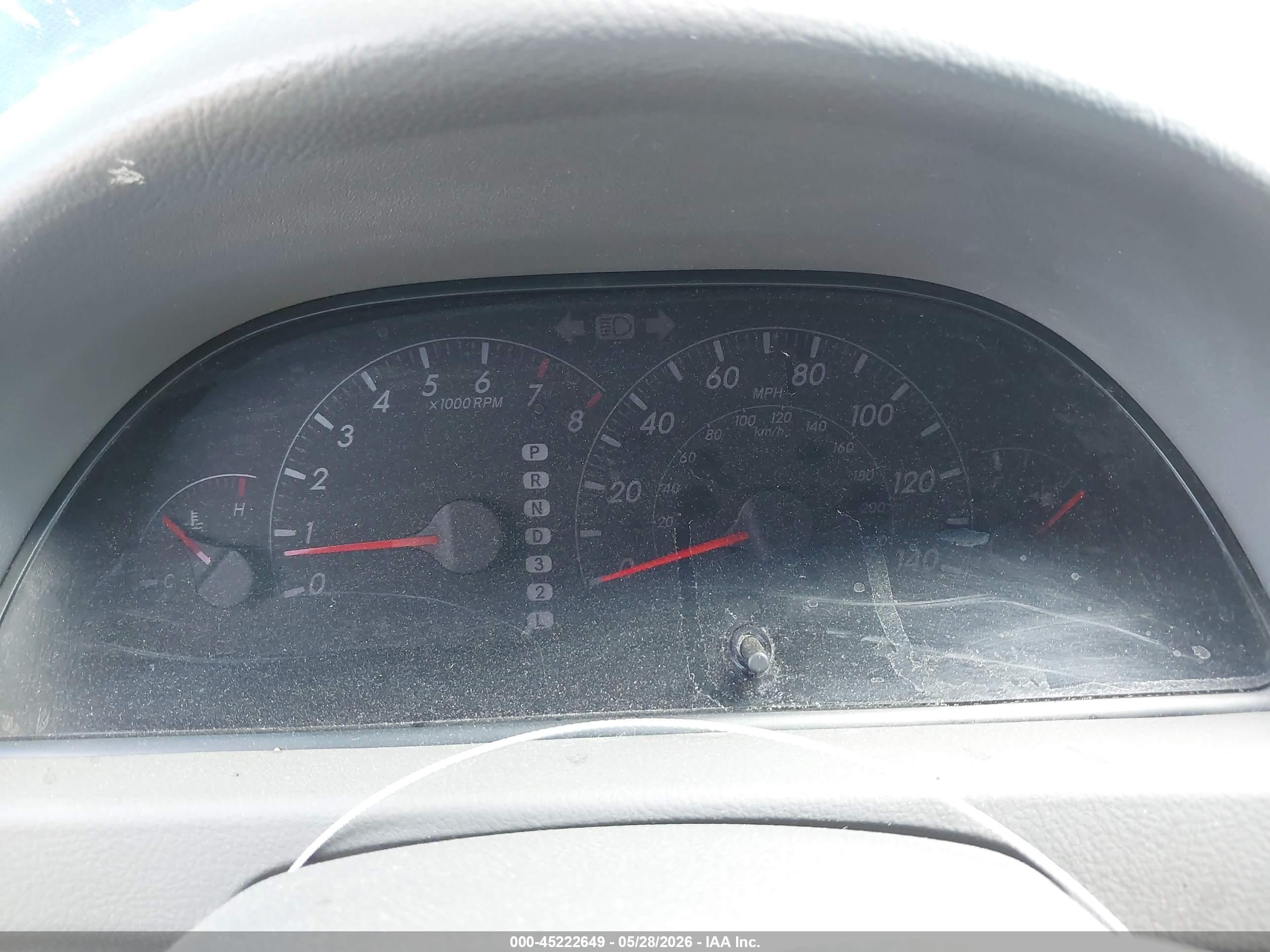 2005 Toyota Camry Le Blue vin: 4T1BE30K55U035593
