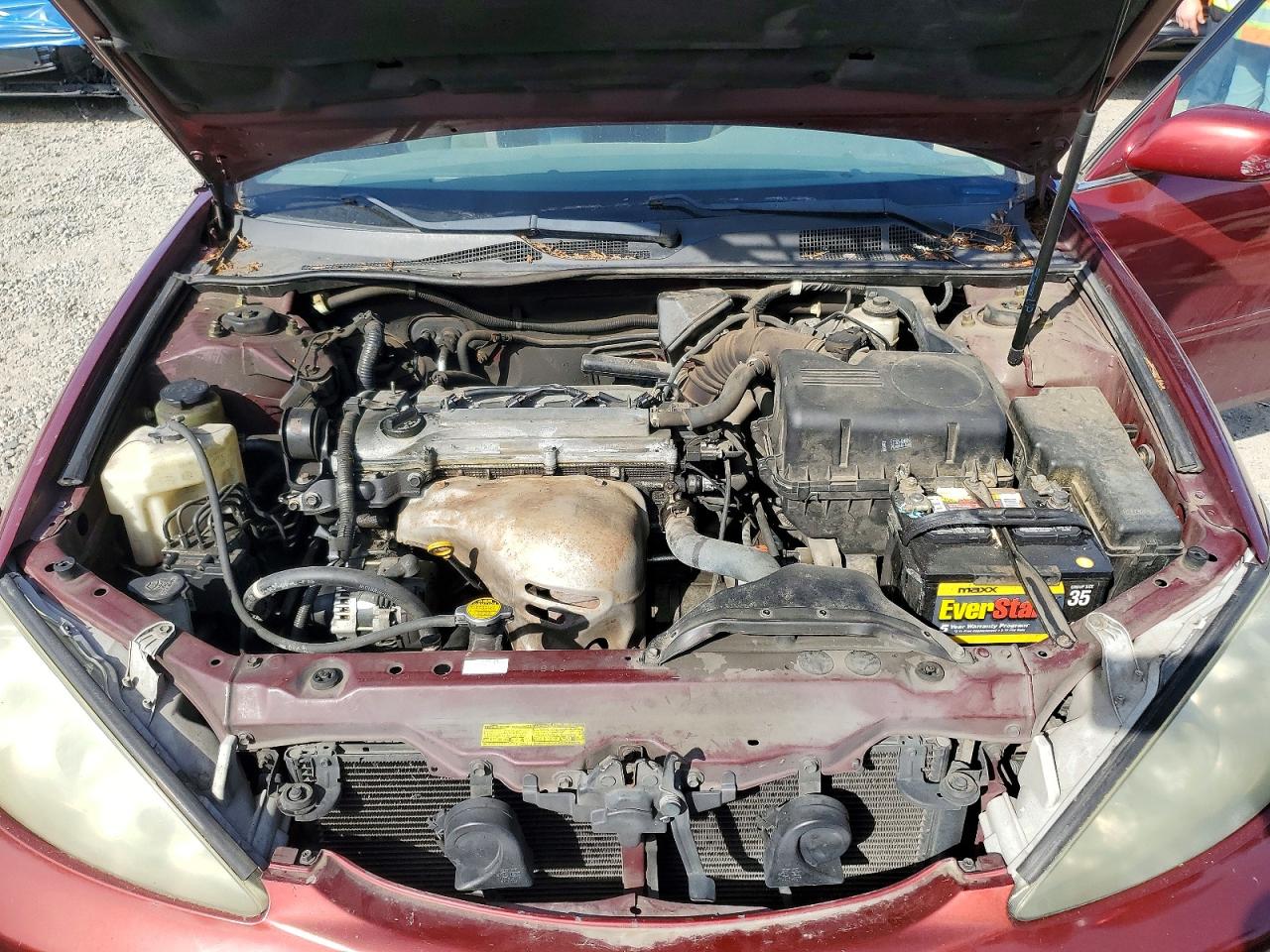 2005 Toyota Camry Le Burgundy vin: 4T1BE30K55U037585