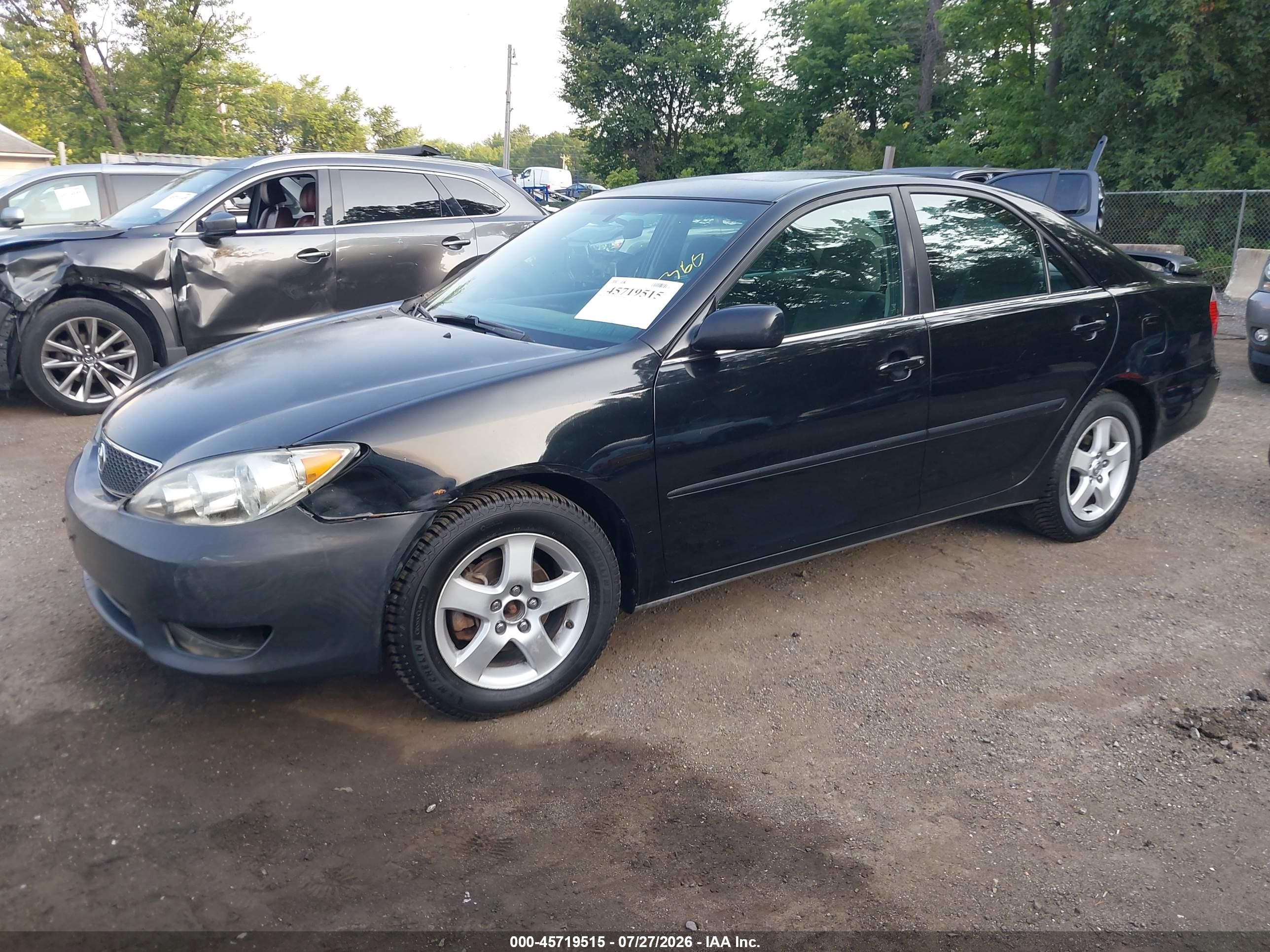 2005 Toyota Camry Se Black vin: 4T1BE30K55U074586