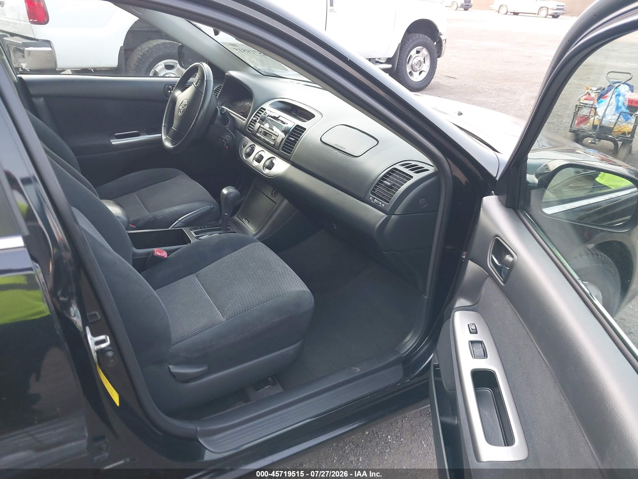 2005 Toyota Camry Se Black vin: 4T1BE30K55U074586