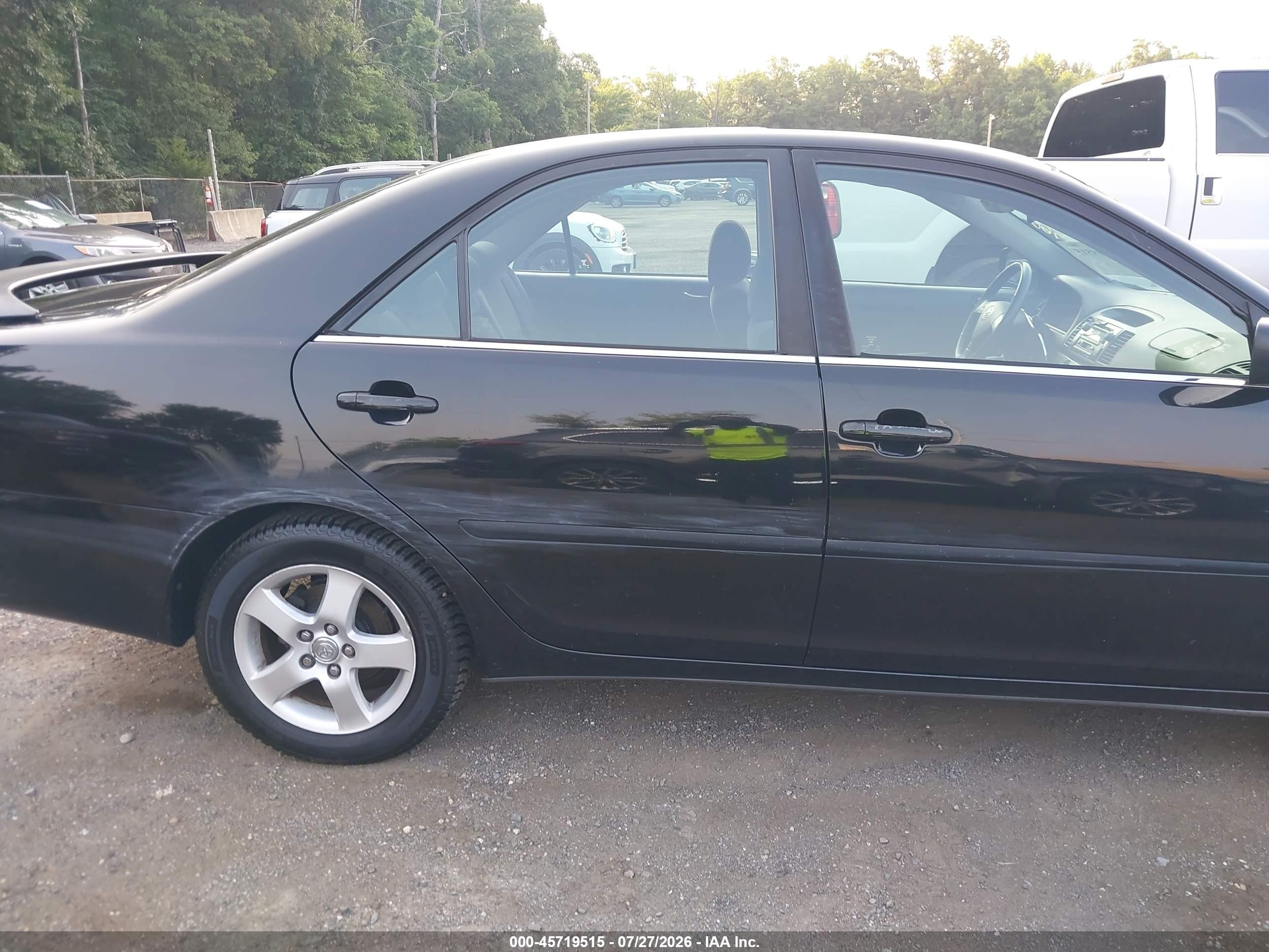 2005 Toyota Camry Se Black vin: 4T1BE30K55U074586