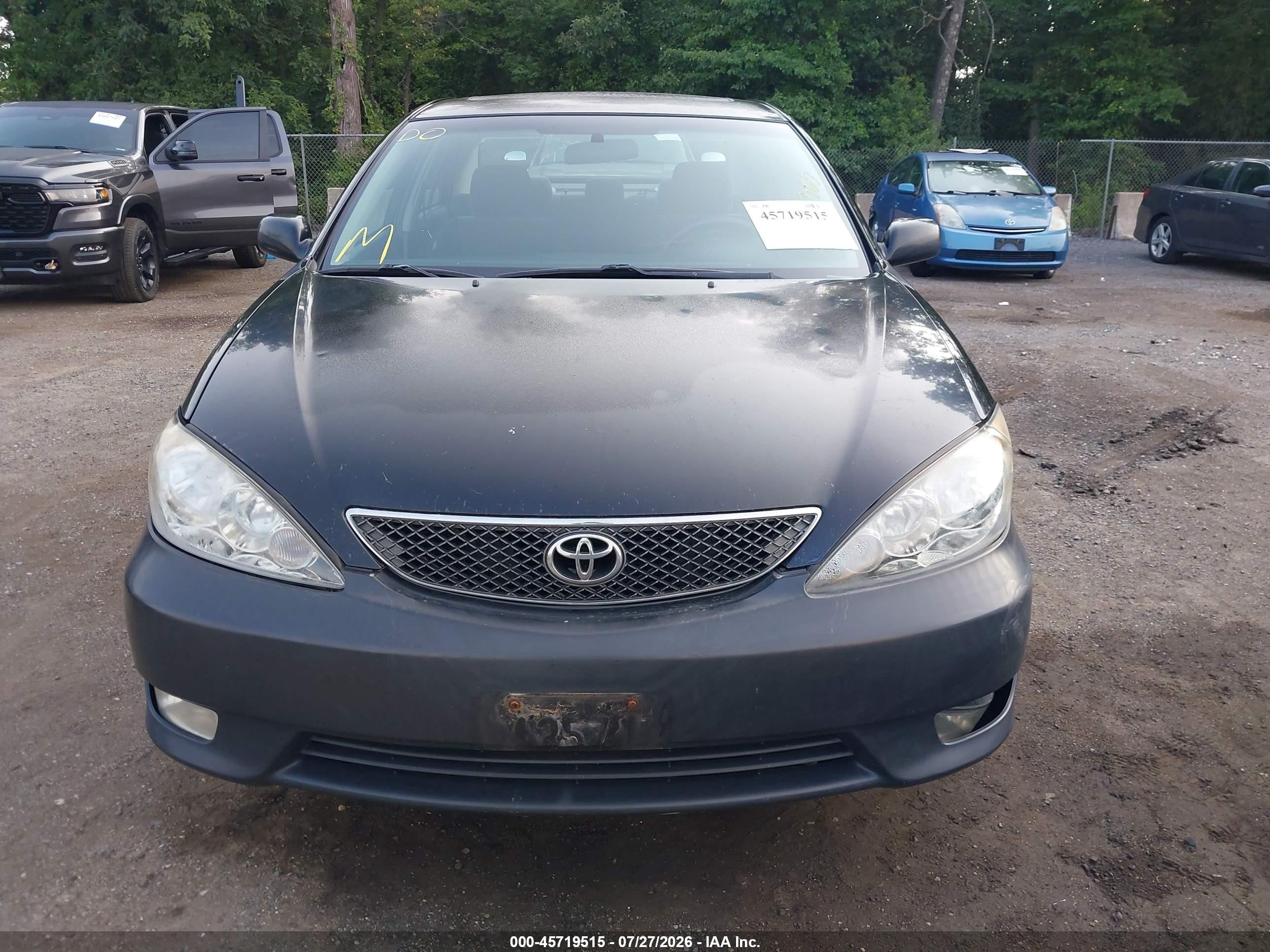 2005 Toyota Camry Se Black vin: 4T1BE30K55U074586