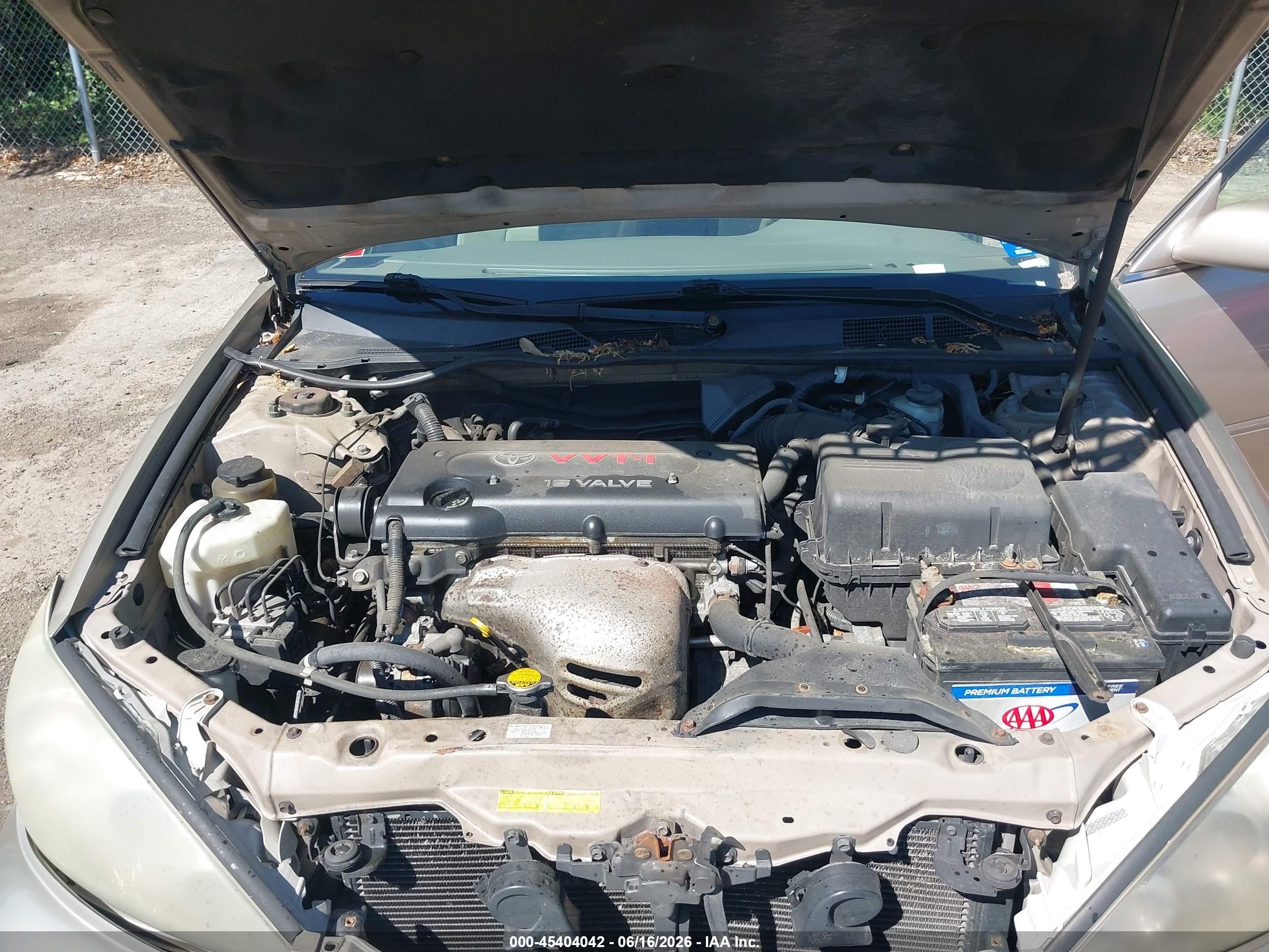 2005 Toyota Camry Xle Beige vin: 4T1BE30K55U077827