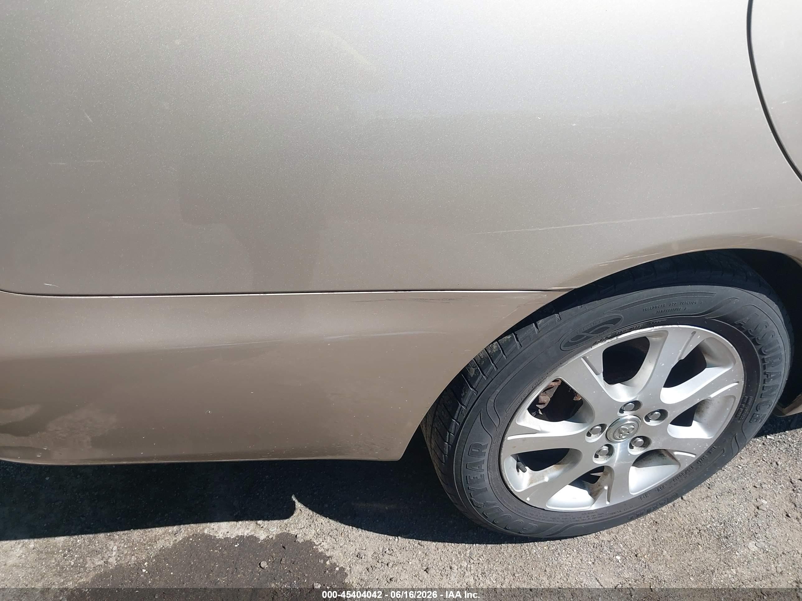 2005 Toyota Camry Xle Beige vin: 4T1BE30K55U077827