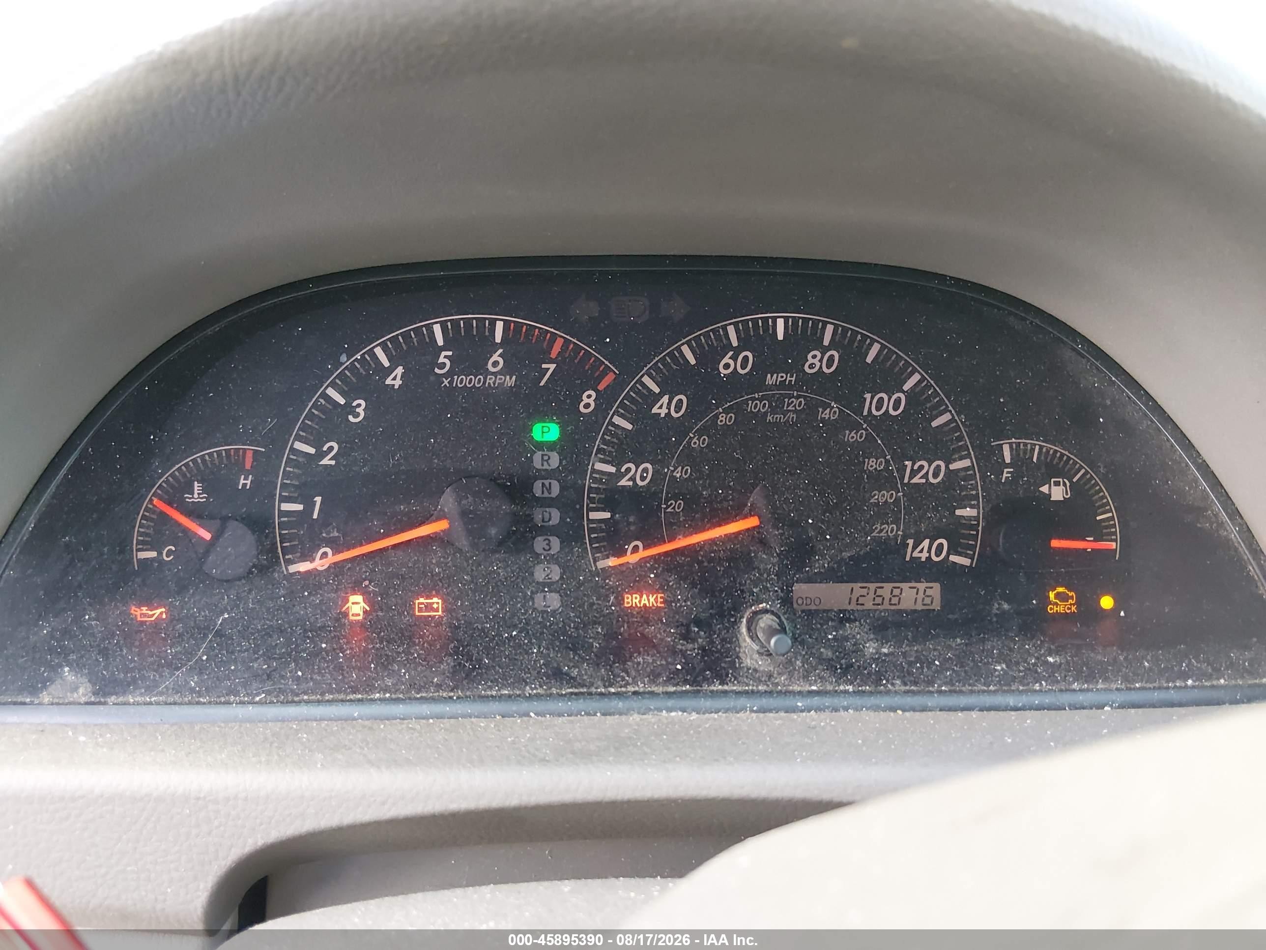 2005 Toyota Camry Le Бежевый vin: 4T1BE30K55U961766