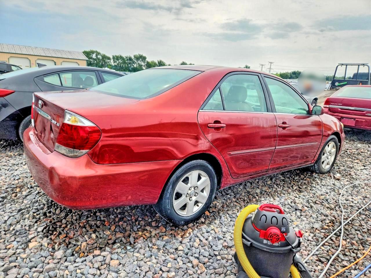 2006 Toyota Camry Xle Maroon vin: 4T1BE30K56U118202