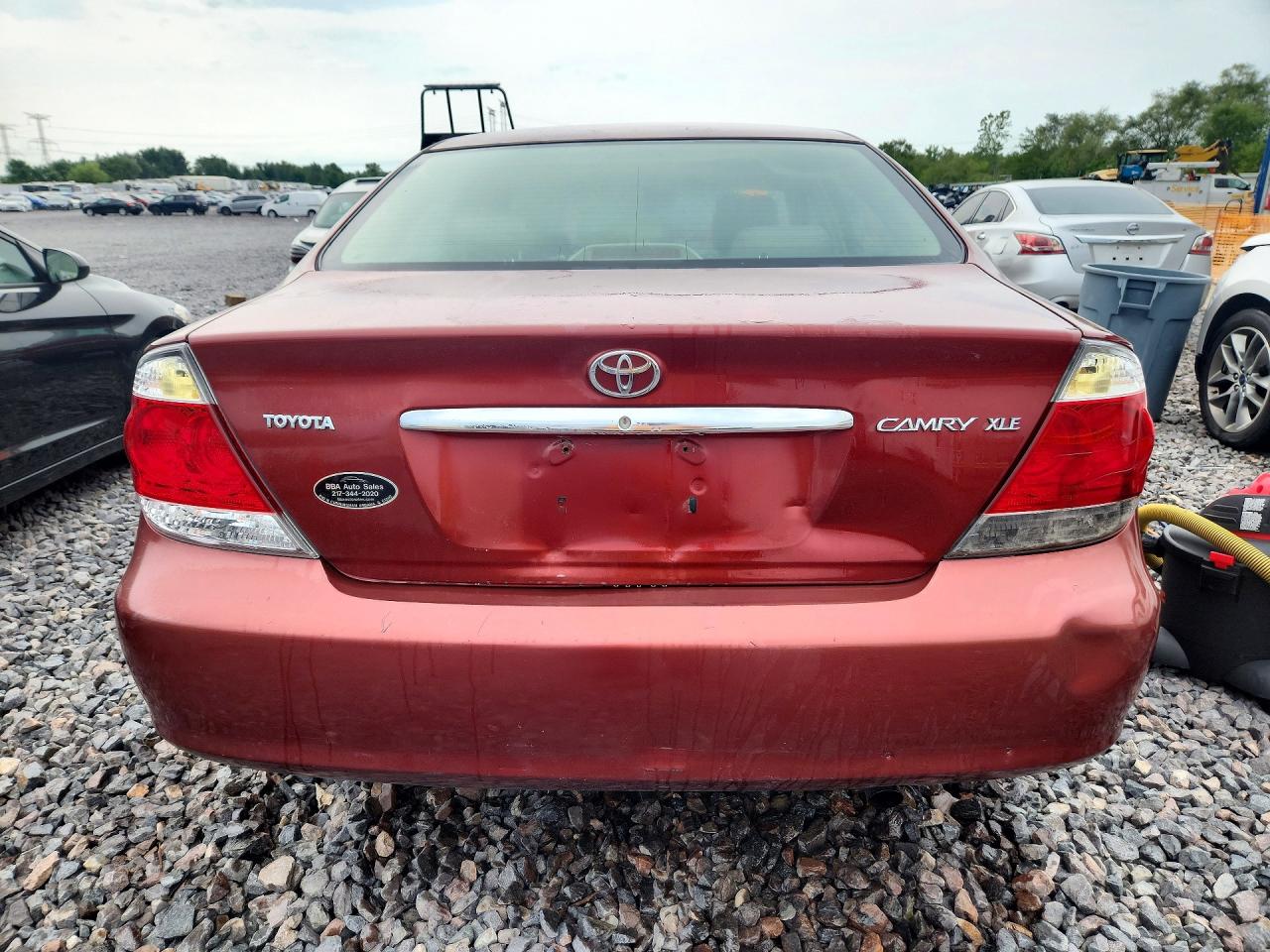 2006 Toyota Camry Xle Maroon vin: 4T1BE30K56U118202