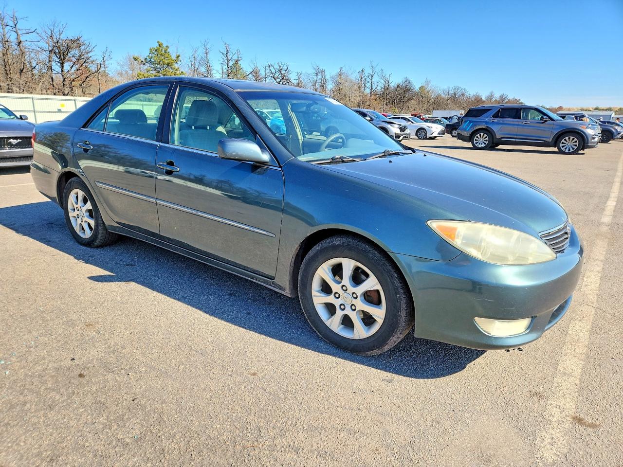 2006 Toyota Camry Green vin: 4T1BE30K56U132939