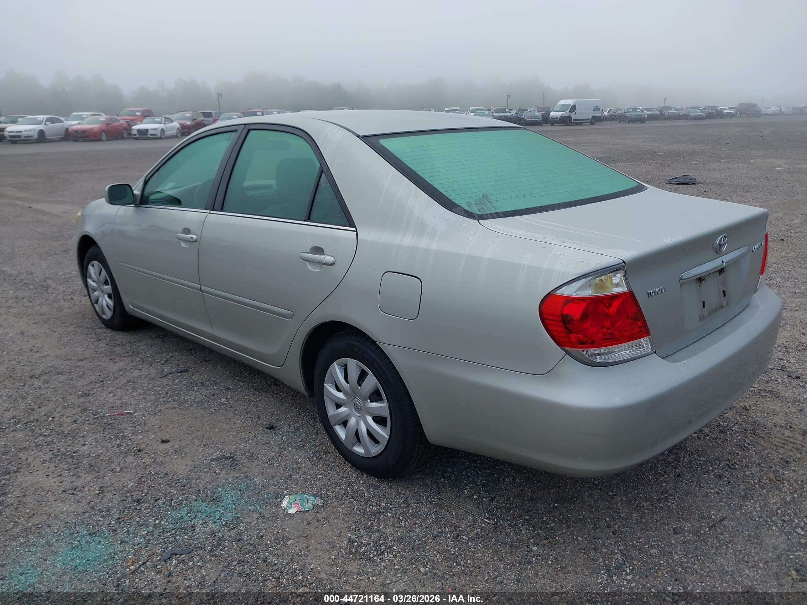 2006 Toyota Camry Le Silver vin: 4T1BE30K56U157551