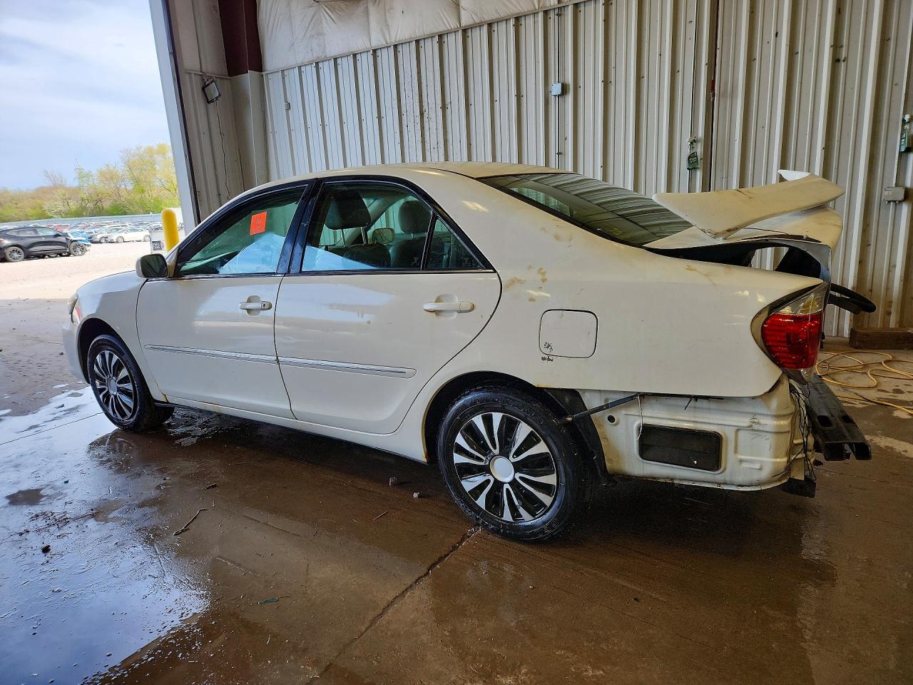 2006 Toyota Camry Xle White vin: 4T1BE30K56U705340