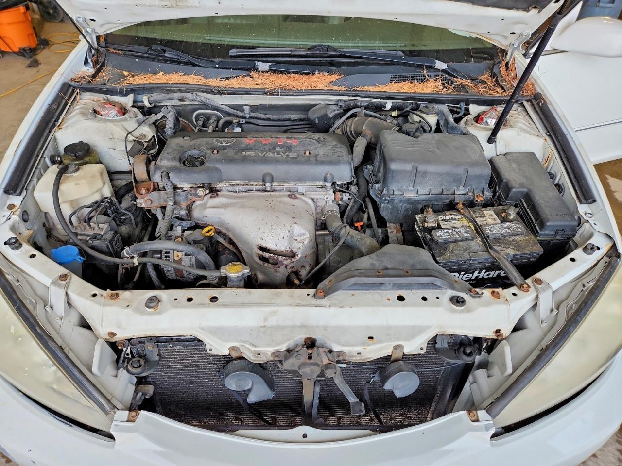 2006 Toyota Camry Xle White vin: 4T1BE30K56U705340