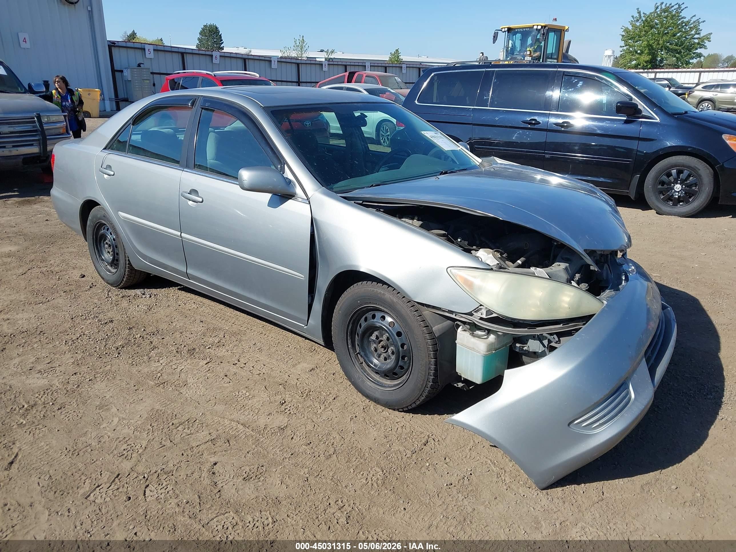2006 Toyota Camry Le Pewter vin: 4T1BE30K56U712207