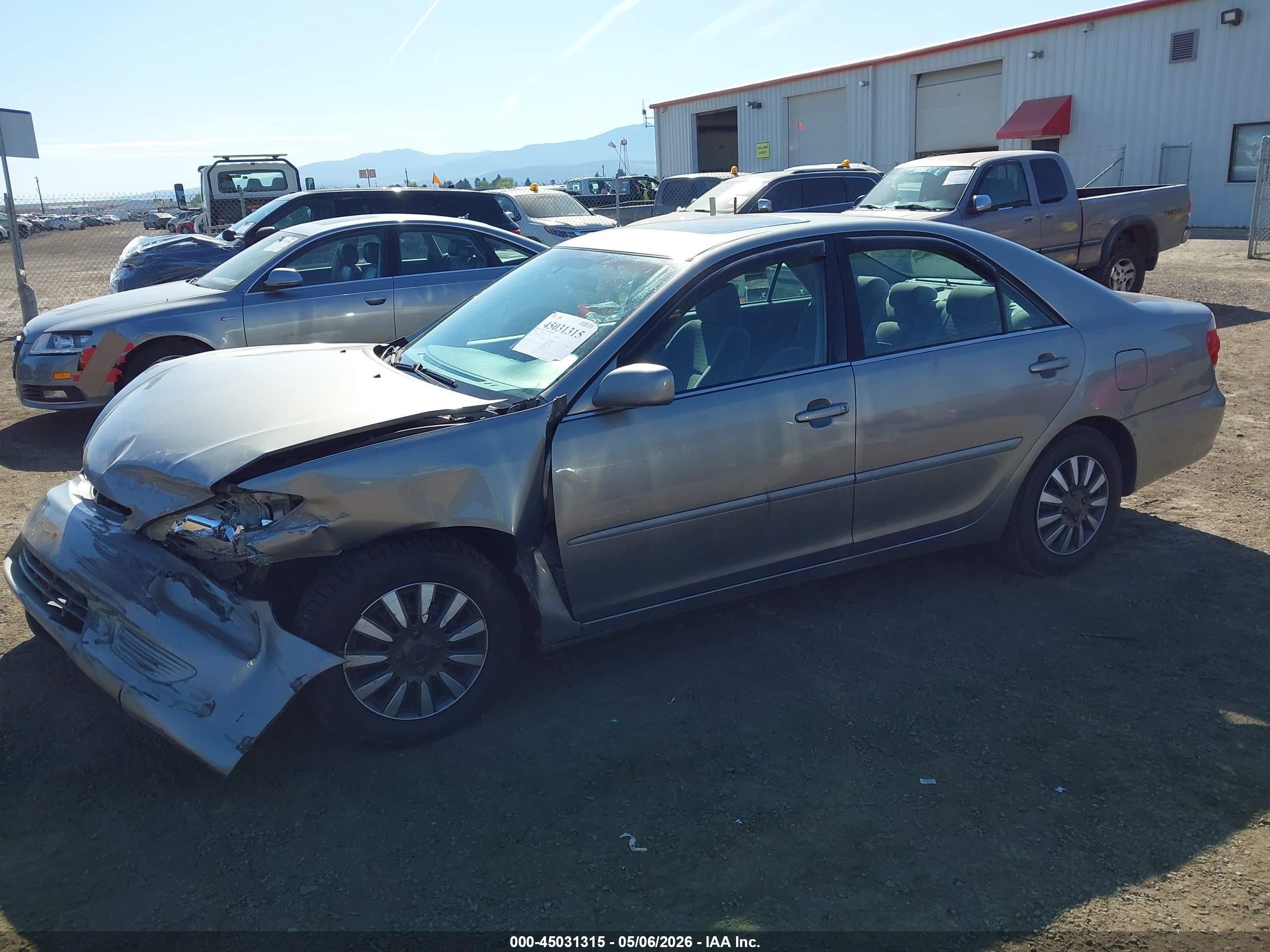 2006 Toyota Camry Le Pewter vin: 4T1BE30K56U712207