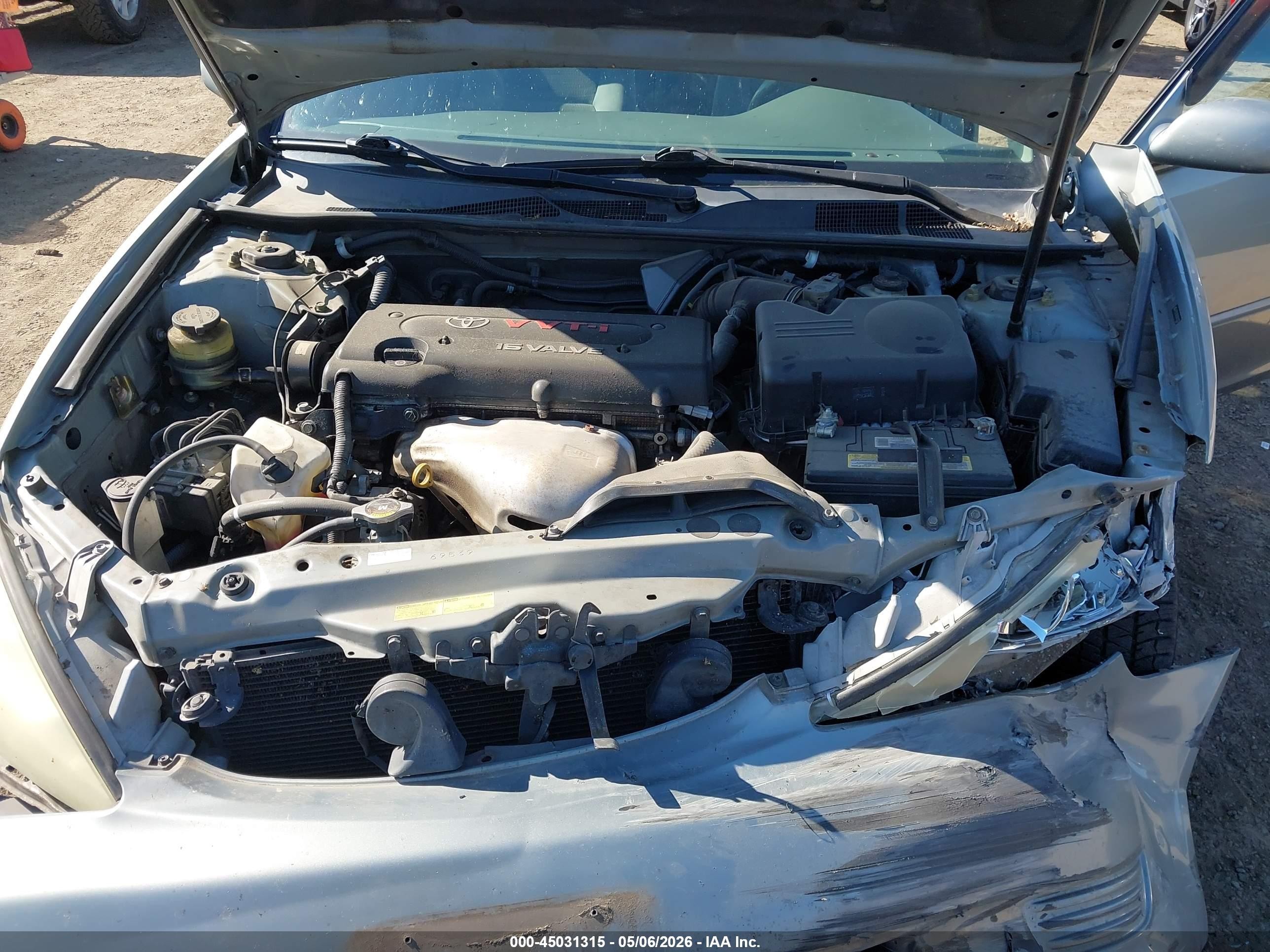 2006 Toyota Camry Le Pewter vin: 4T1BE30K56U712207
