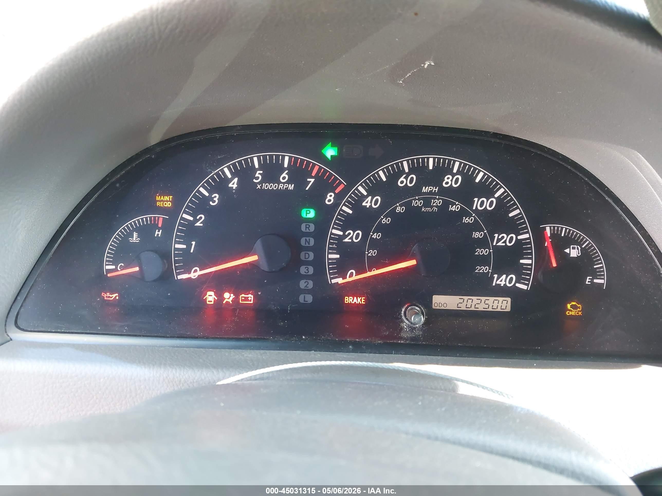 2006 Toyota Camry Le Pewter vin: 4T1BE30K56U712207