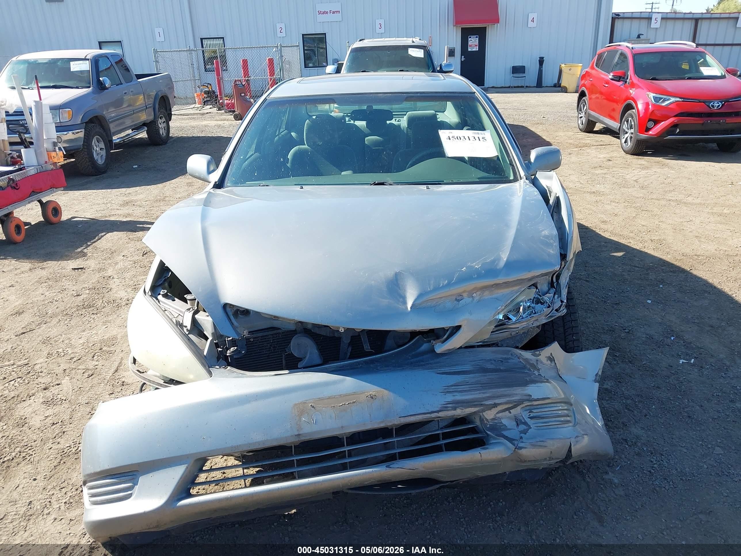 2006 Toyota Camry Le Pewter vin: 4T1BE30K56U712207