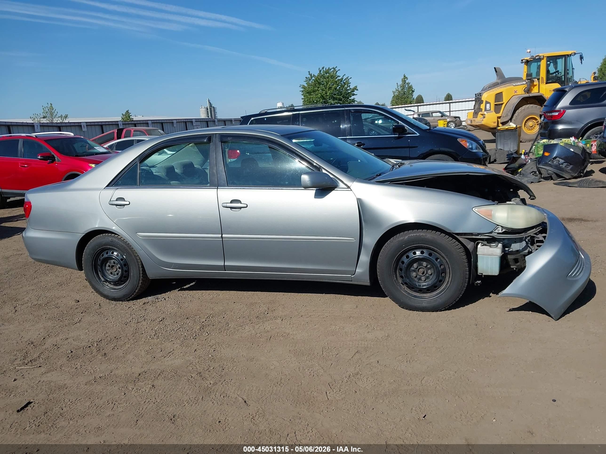 2006 Toyota Camry Le Pewter vin: 4T1BE30K56U712207
