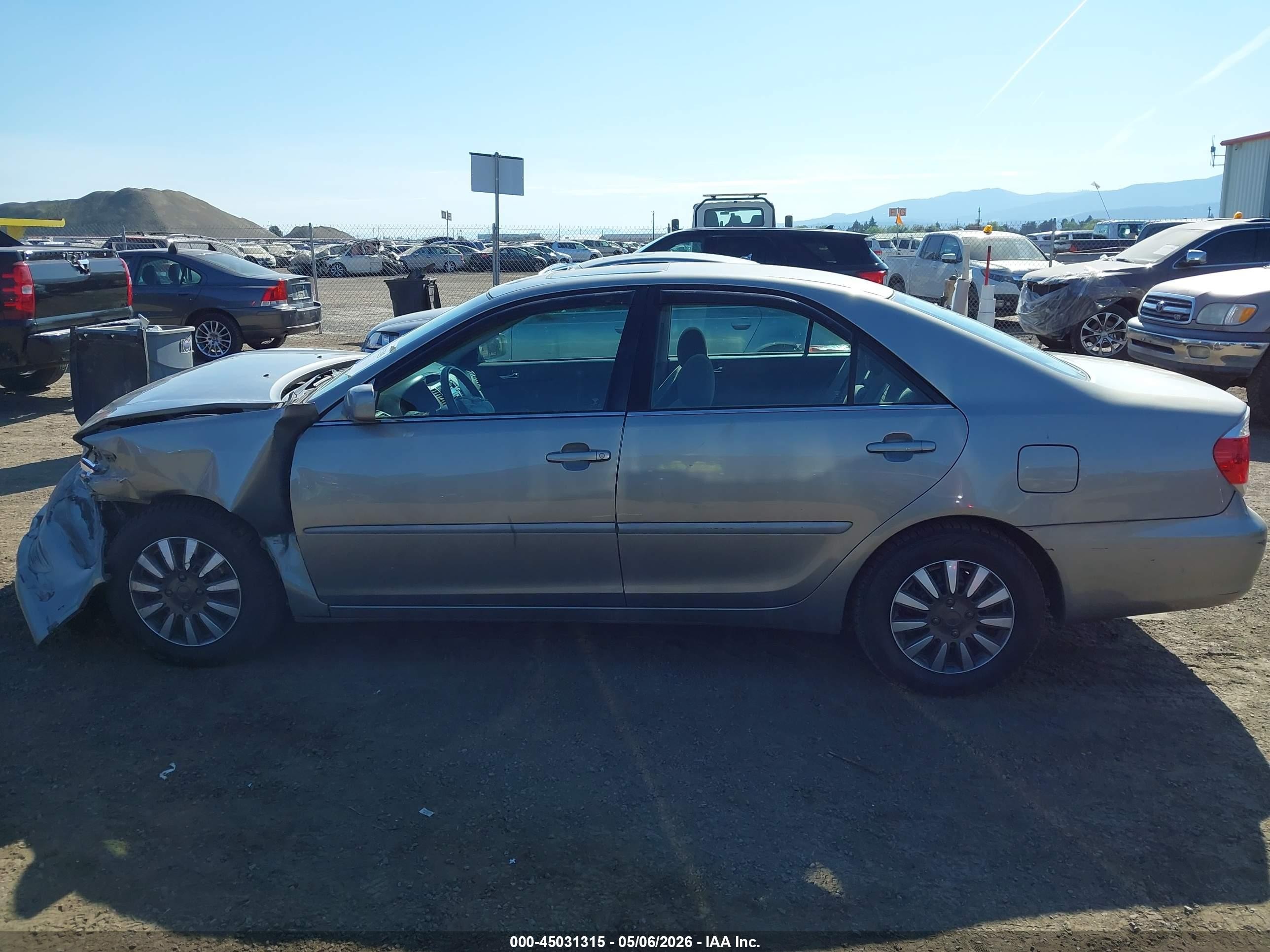 2006 Toyota Camry Le Pewter vin: 4T1BE30K56U712207