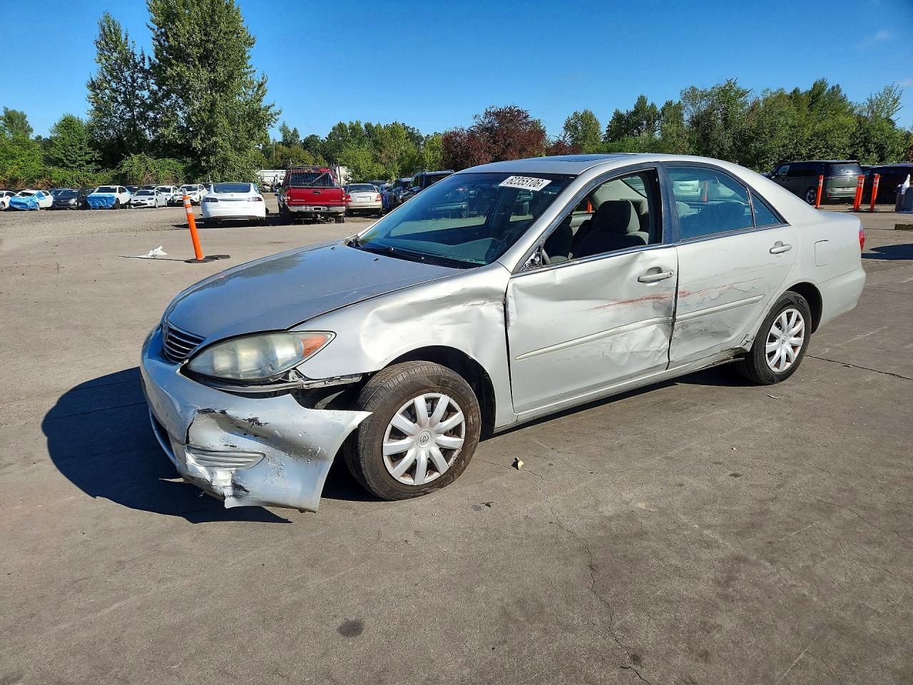 2006 Toyota Camry Le Silver vin: 4T1BE30K56U747149
