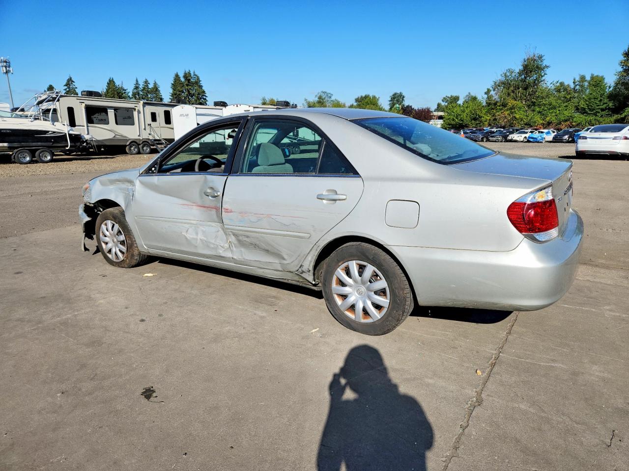 2006 Toyota Camry Le Silver vin: 4T1BE30K56U747149