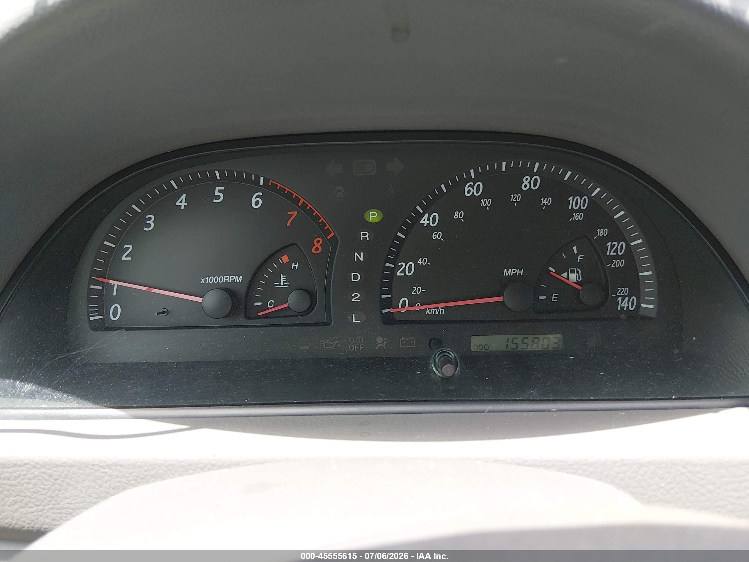 2002 Toyota Camry Le Silver vin: 4T1BE30K62U019821
