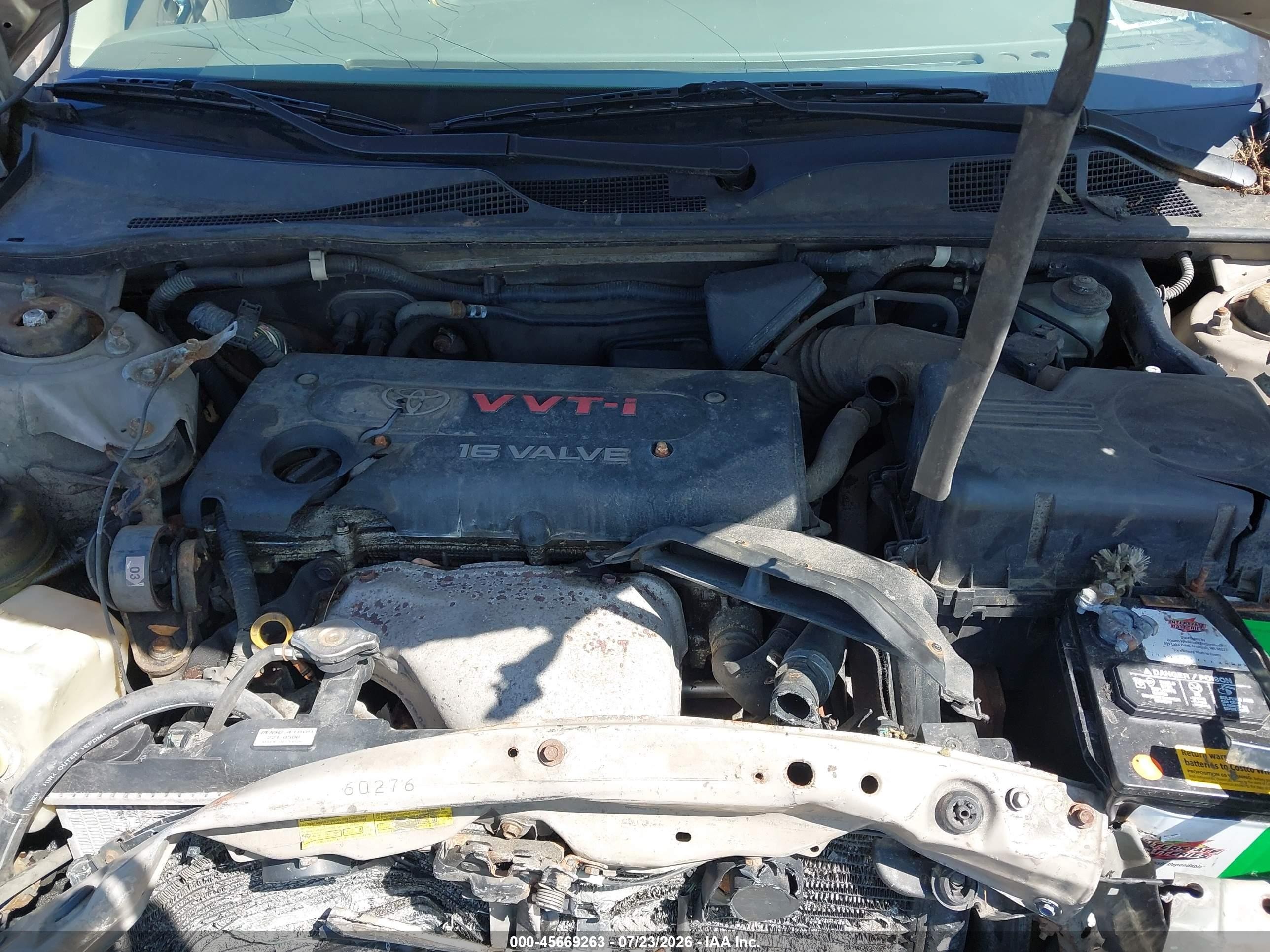 2002 Toyota Camry Xle Champagne vin: 4T1BE30K62U513869