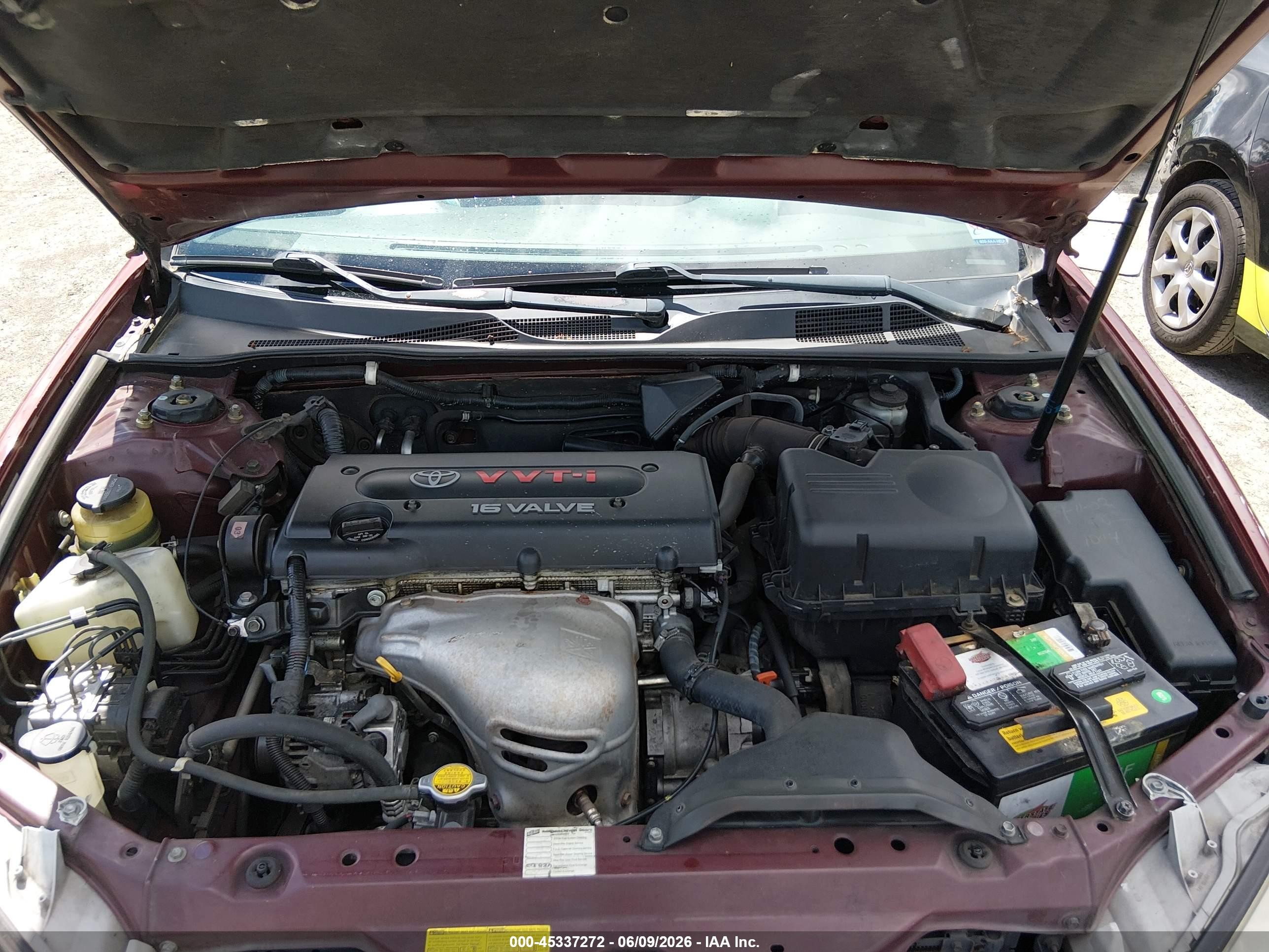 2002 Toyota Camry Le Gray vin: 4T1BE30K62U575885