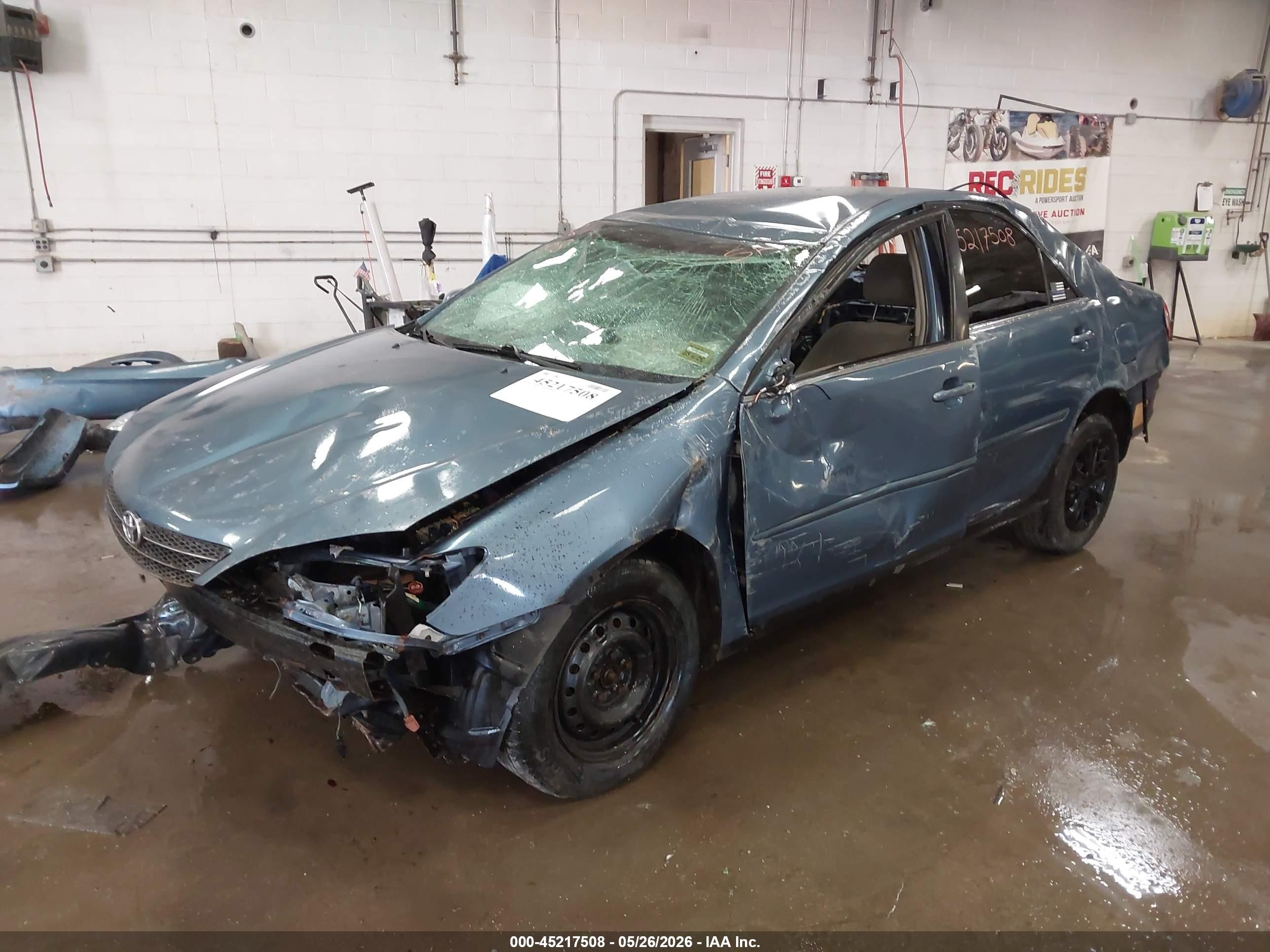 2003 Toyota Camry Le Синий vin: 4T1BE30K63U783881