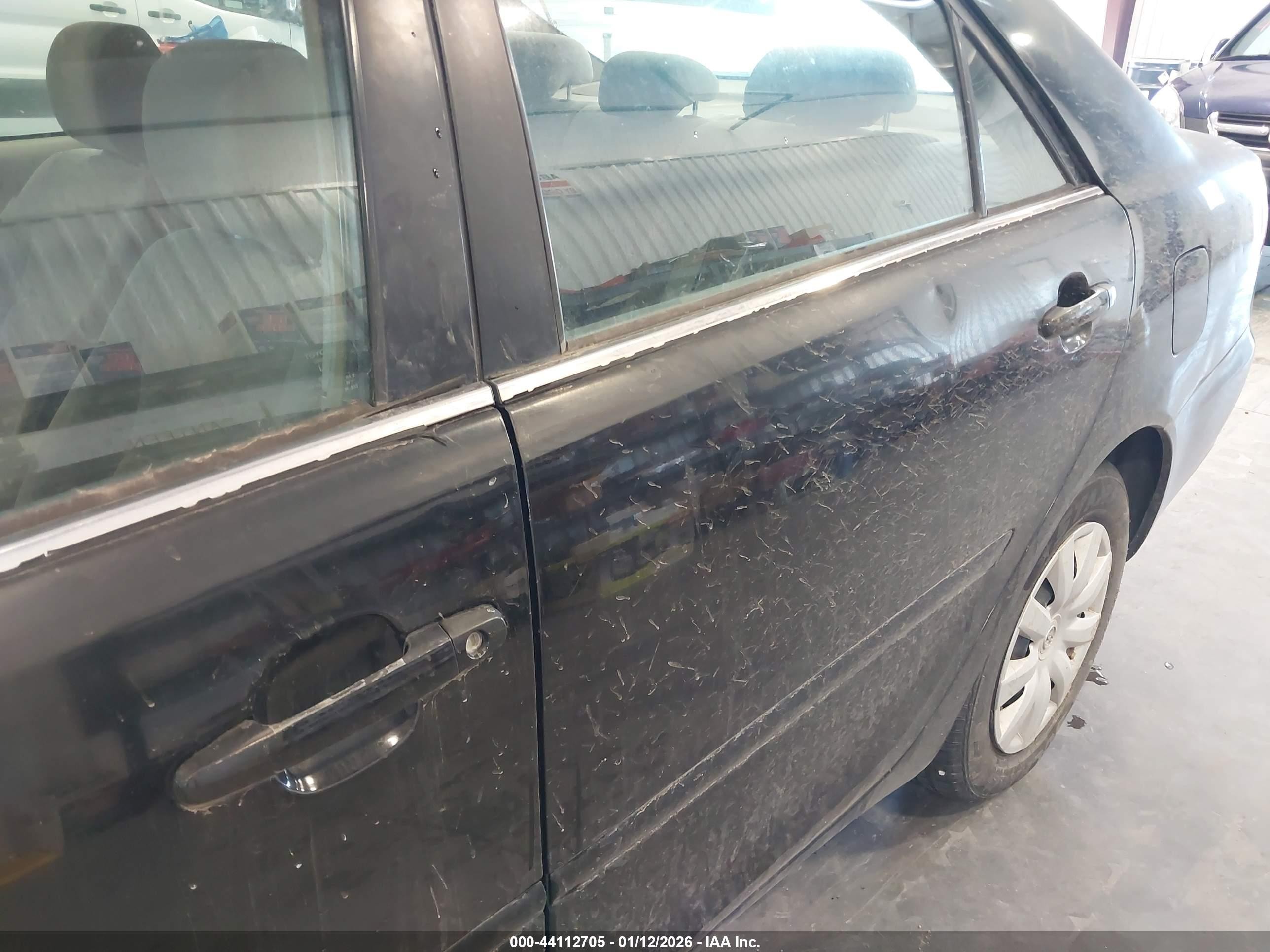 2005 Toyota Camry Le Black vin: 4T1BE30K65U383953