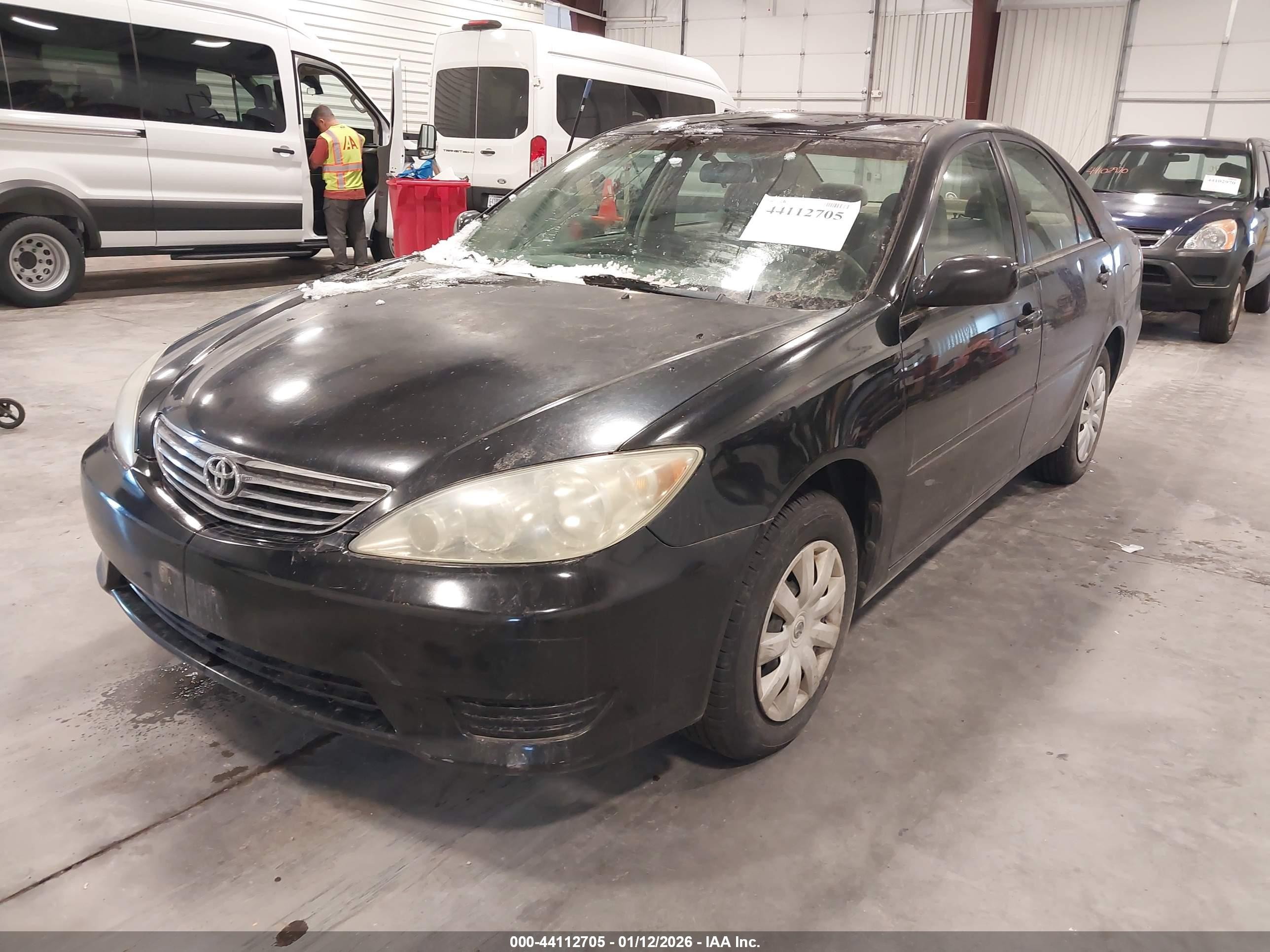2005 Toyota Camry Le Black vin: 4T1BE30K65U383953