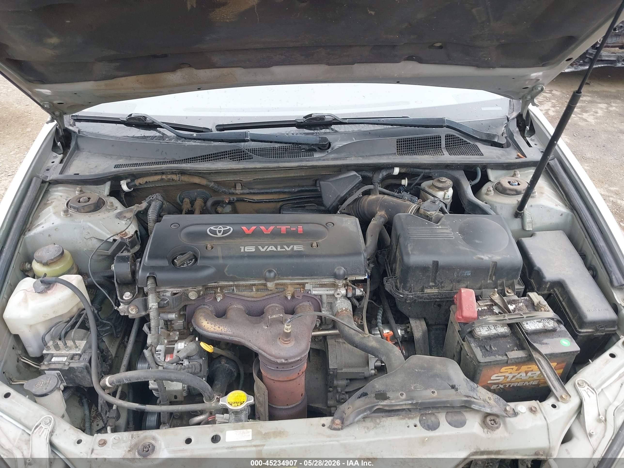2005 Toyota Camry Le Серебряный vin: 4T1BE30K65U417180