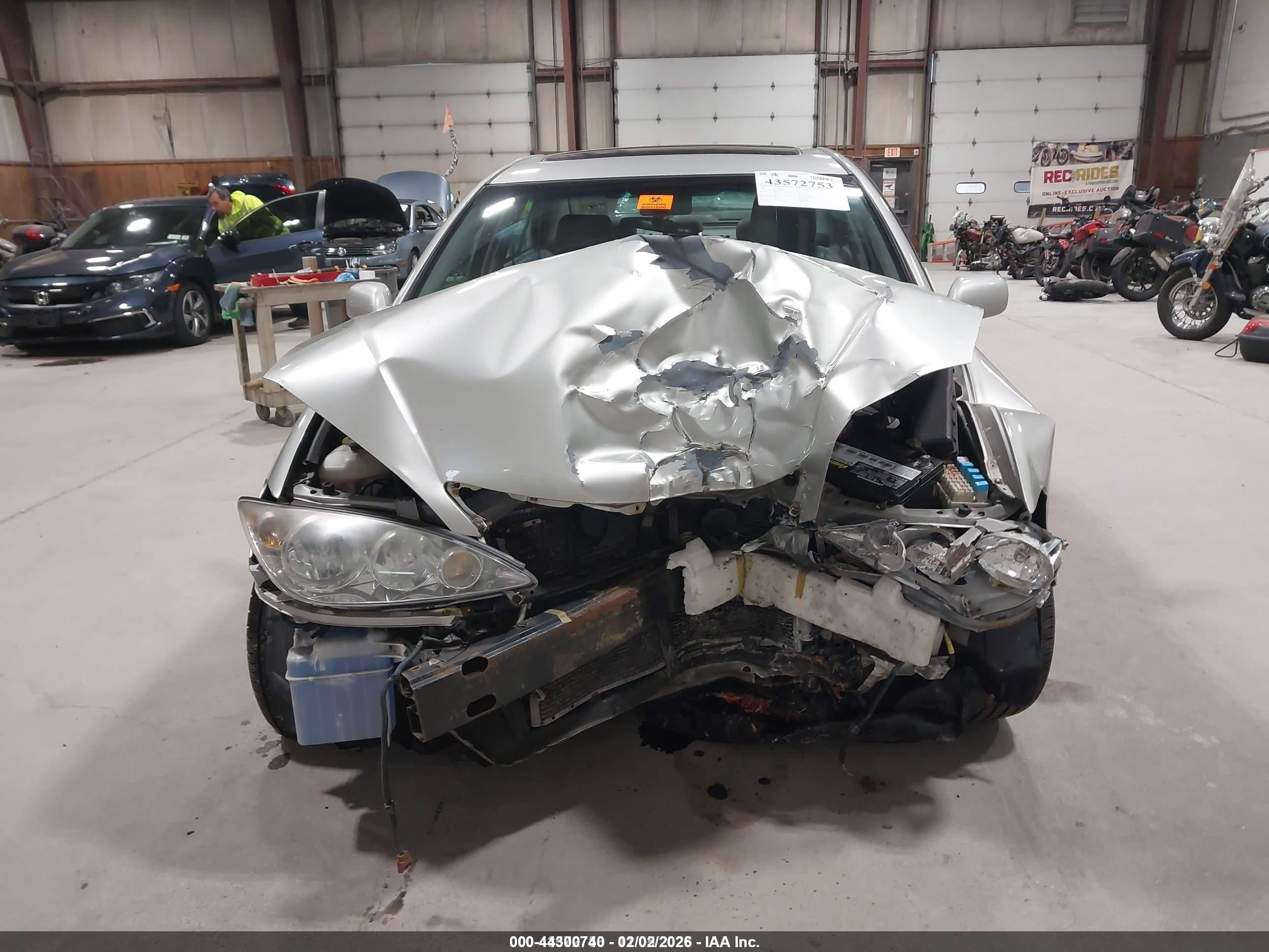 2005 Toyota Camry Xle Gray vin: 4T1BE30K65U588463