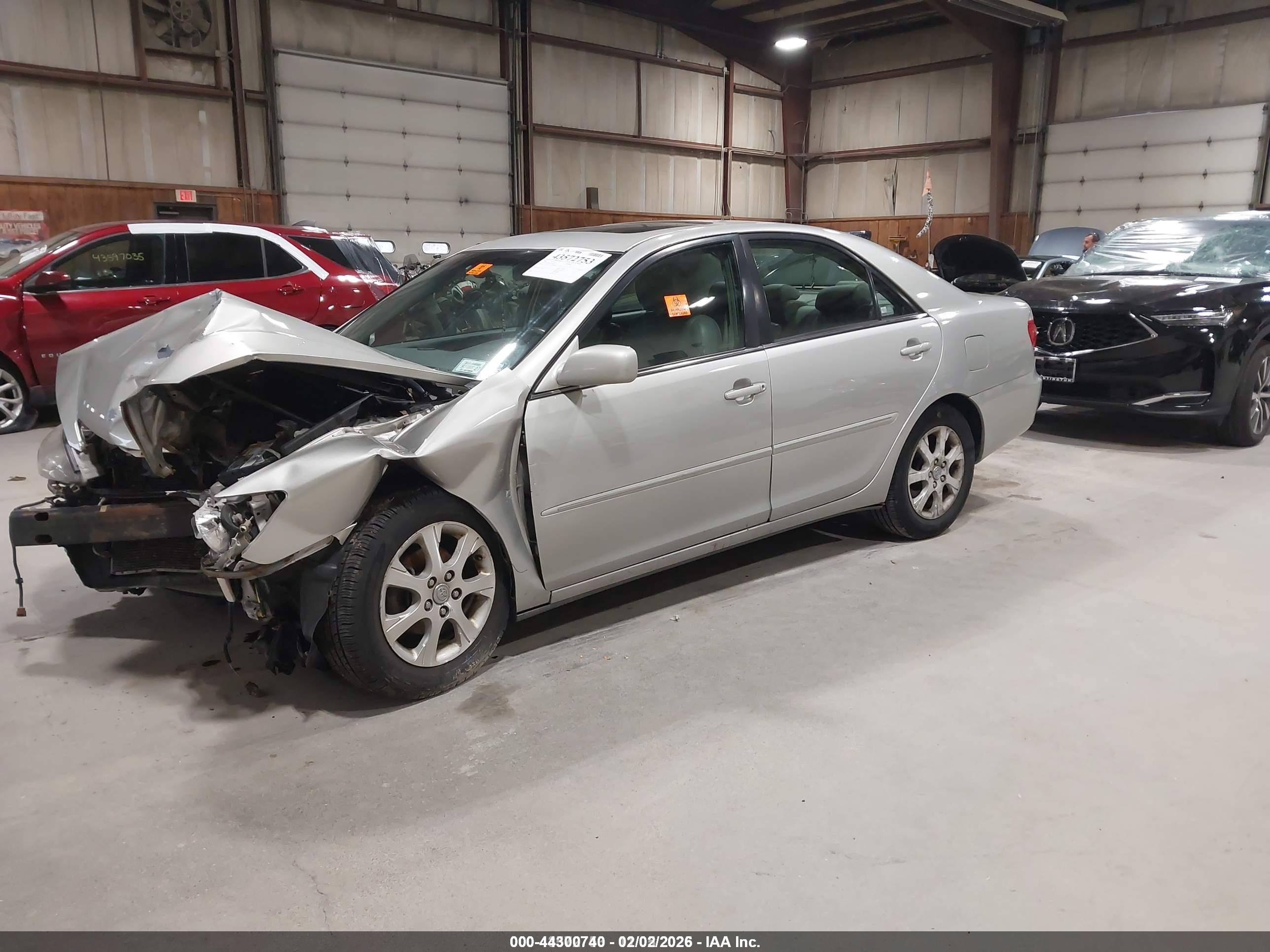 2005 Toyota Camry Xle Gray vin: 4T1BE30K65U588463