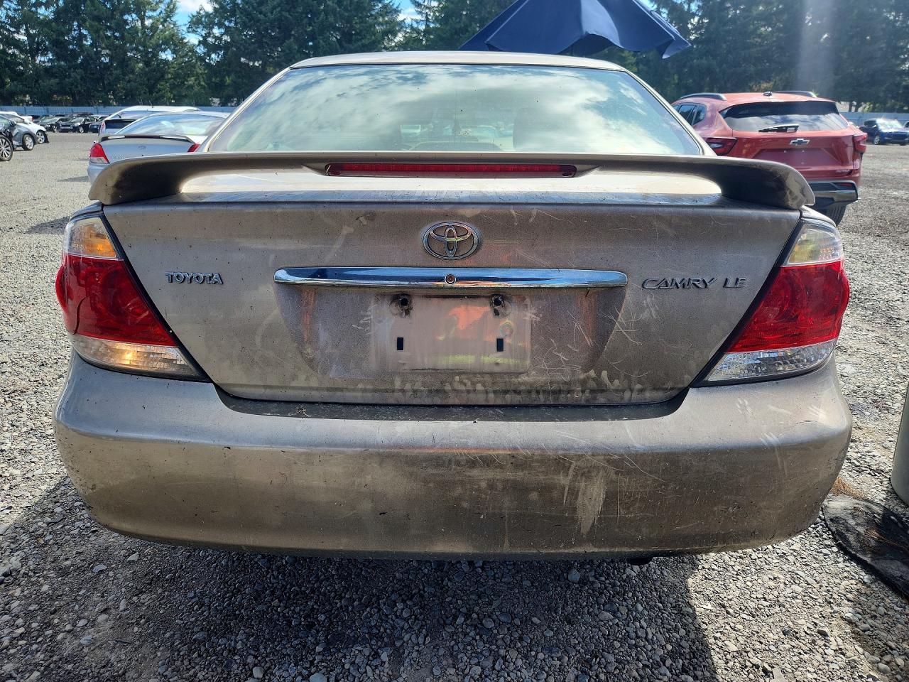 2005 Toyota Camry Le Tan vin: 4T1BE30K65U625950