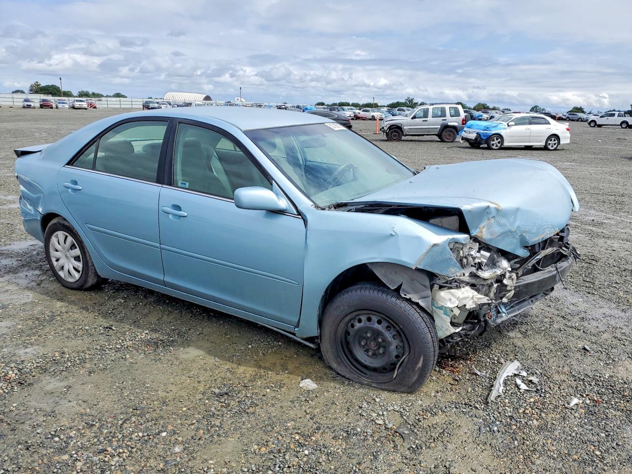2005 Toyota Camry Le Бирюзовый vin: 4T1BE30K65U994999