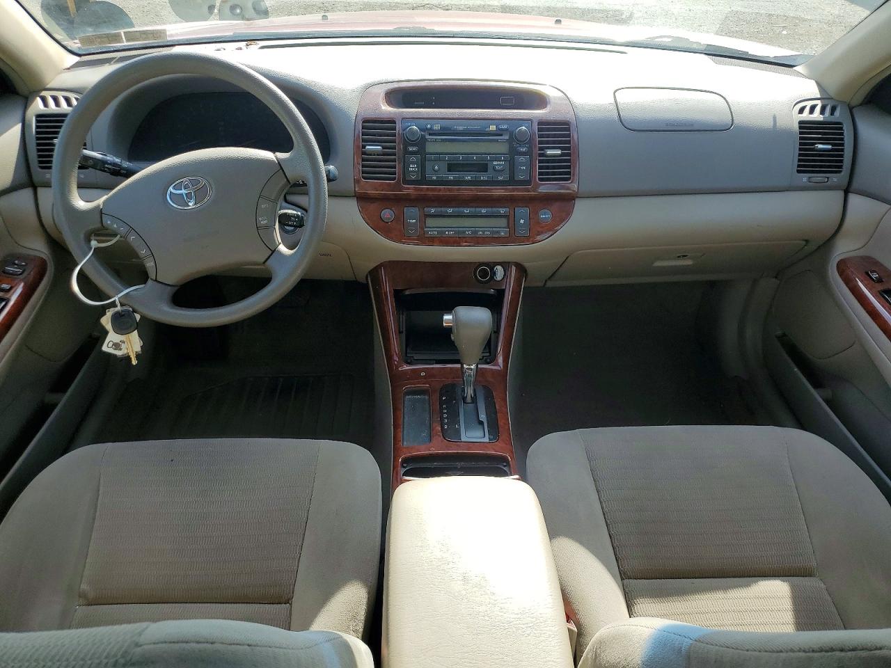2006 Toyota Camry Xle Red vin: 4T1BE30K66U126311