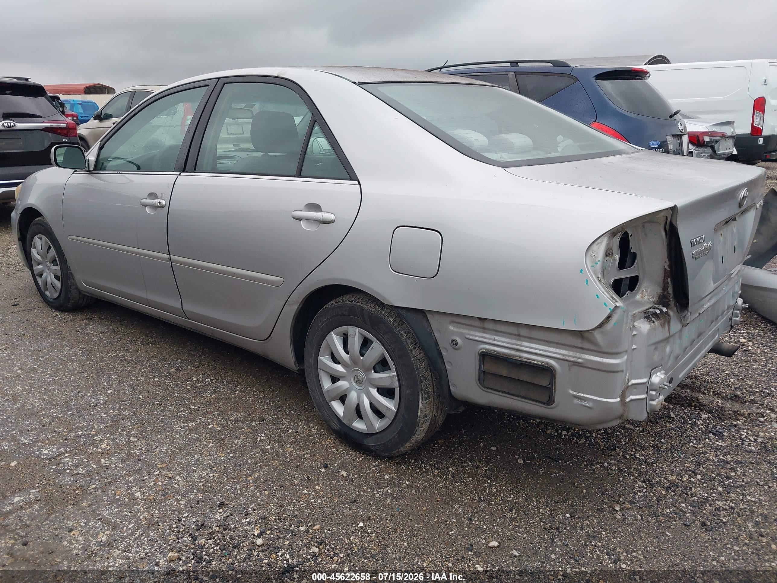 2006 Toyota Camry Le Silver vin: 4T1BE30K66U138202