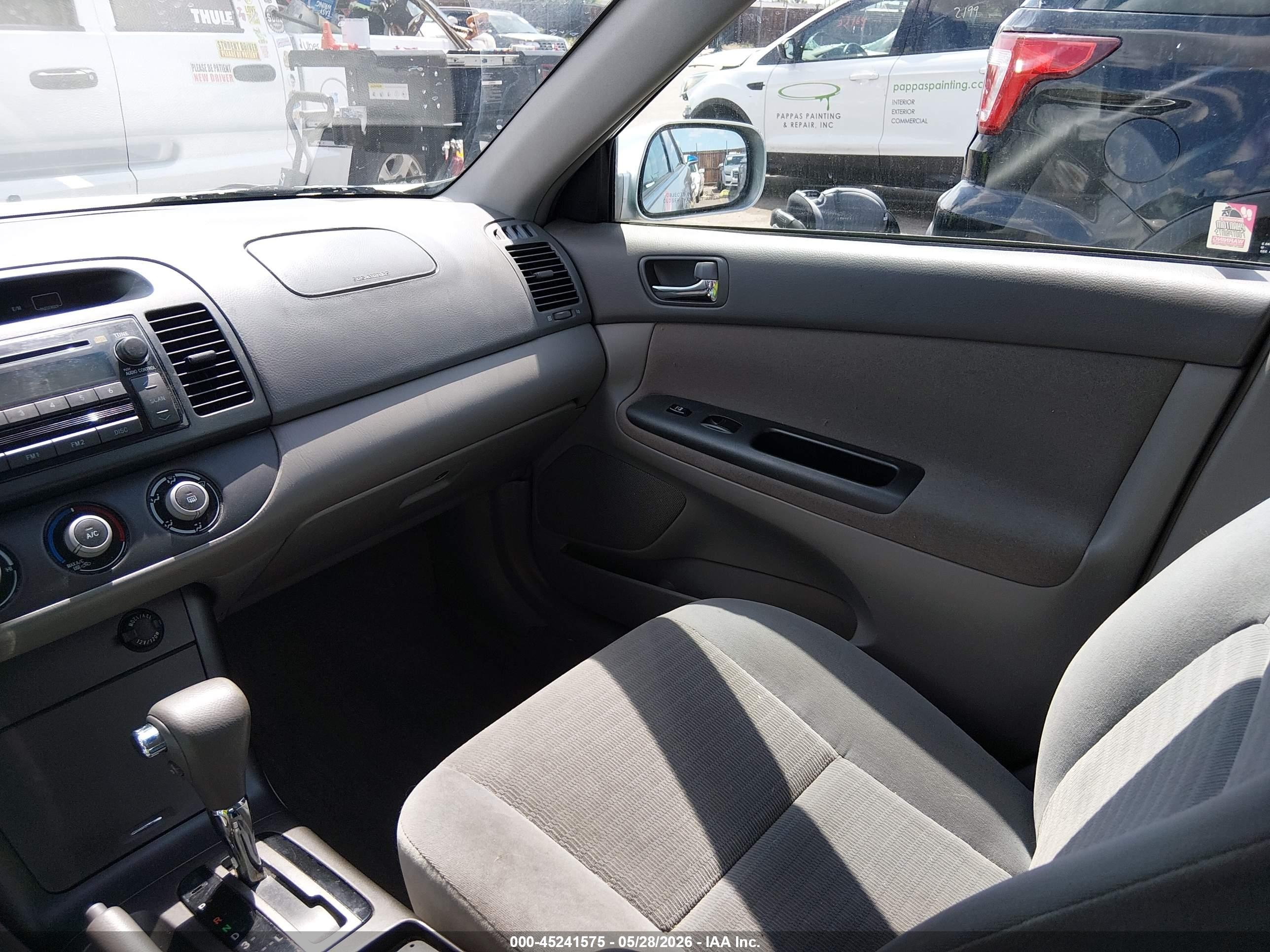 2006 Toyota Camry Le Silver vin: 4T1BE30K66U159907