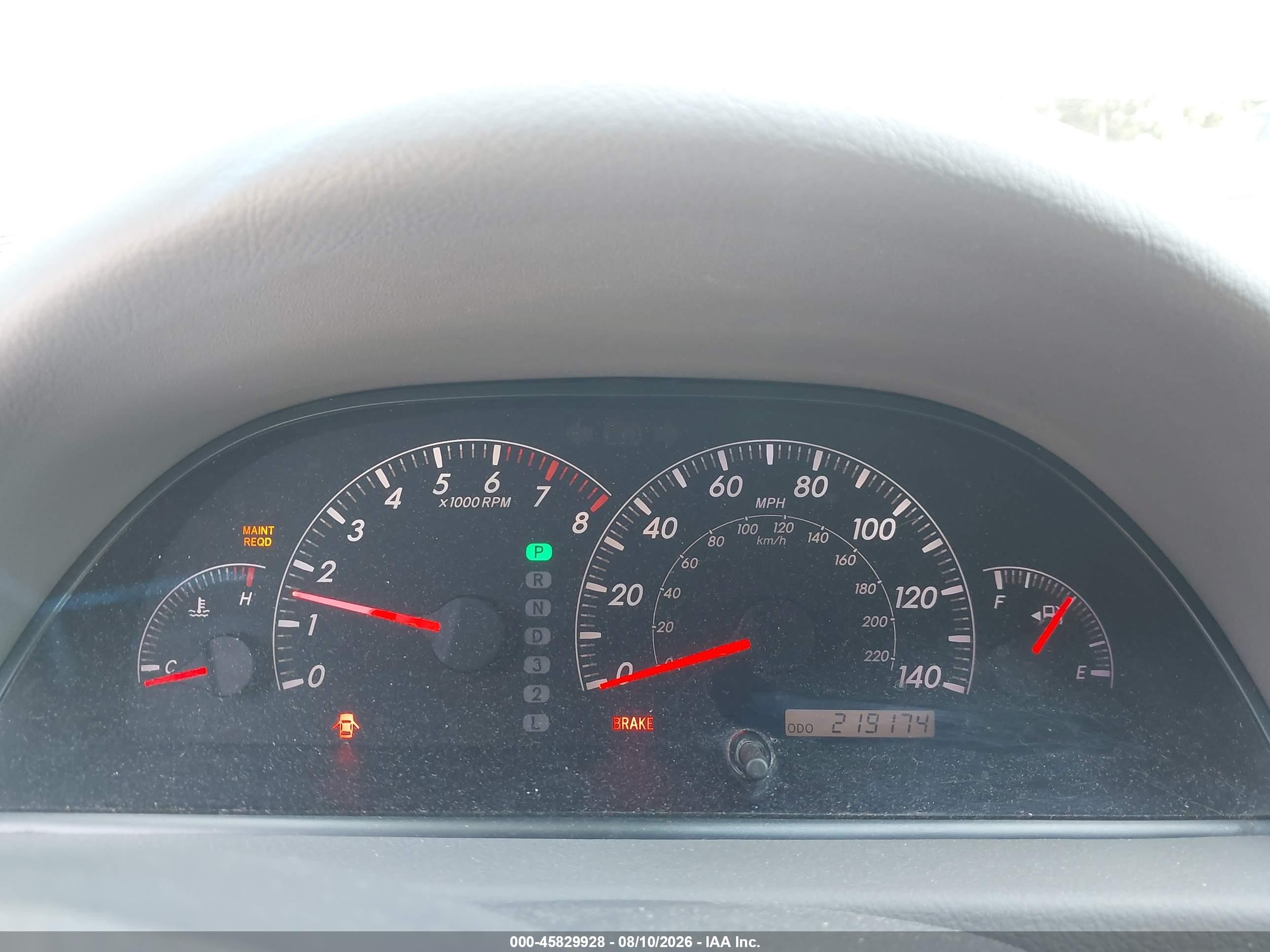 2006 Toyota Camry Le Blue vin: 4T1BE30K66U648307