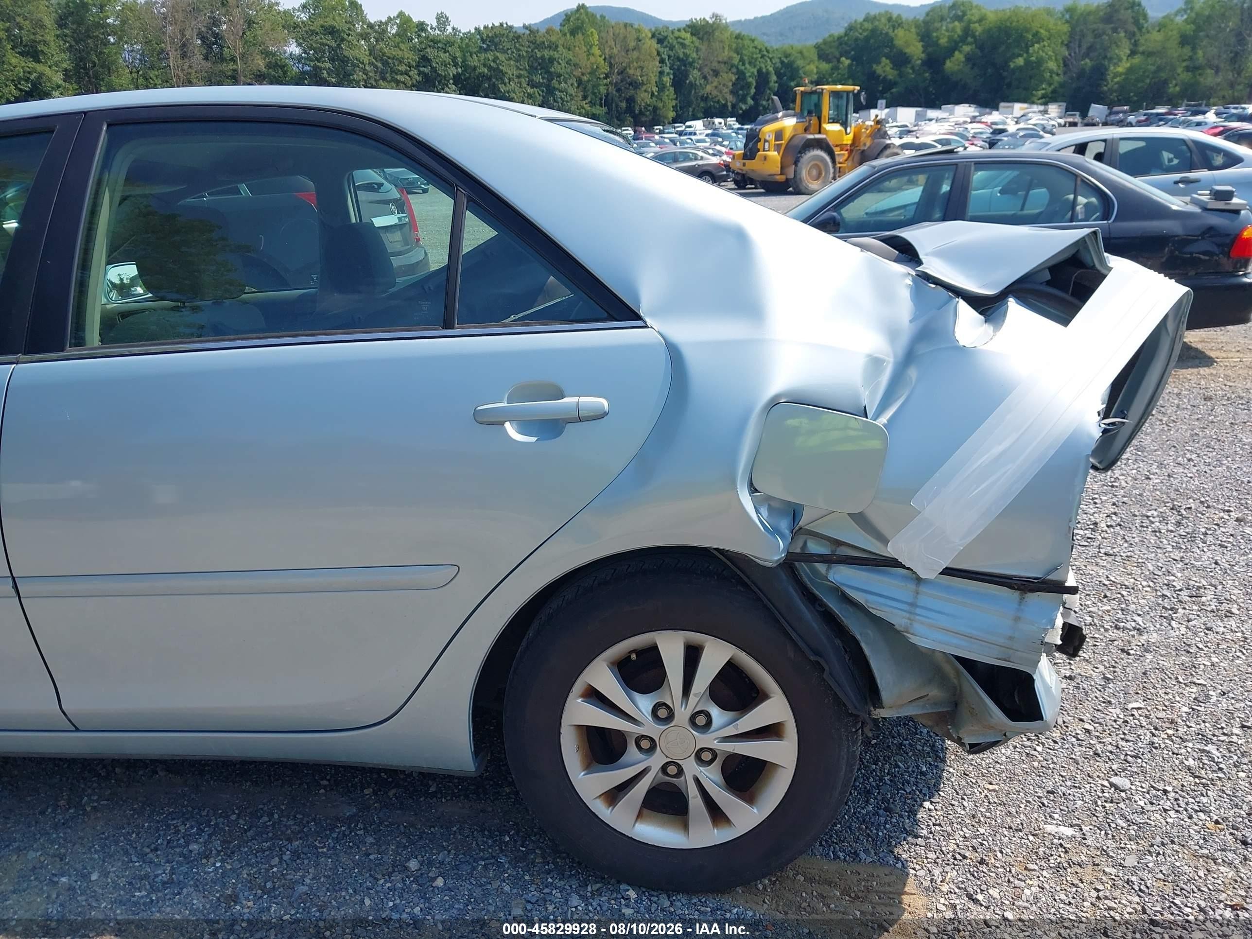 2006 Toyota Camry Le Blue vin: 4T1BE30K66U648307