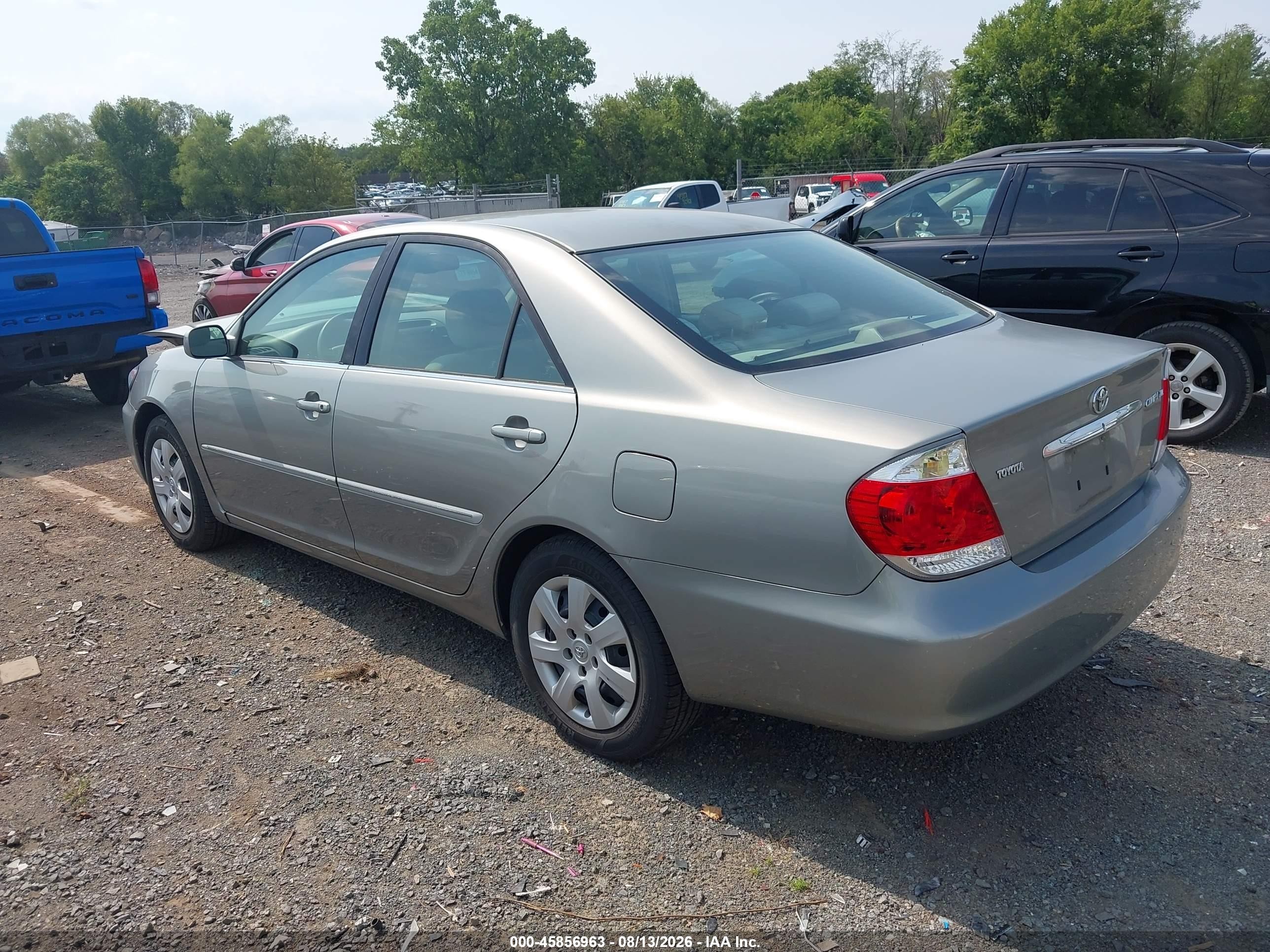 2006 Toyota Camry Xle Gray vin: 4T1BE30K66U667018