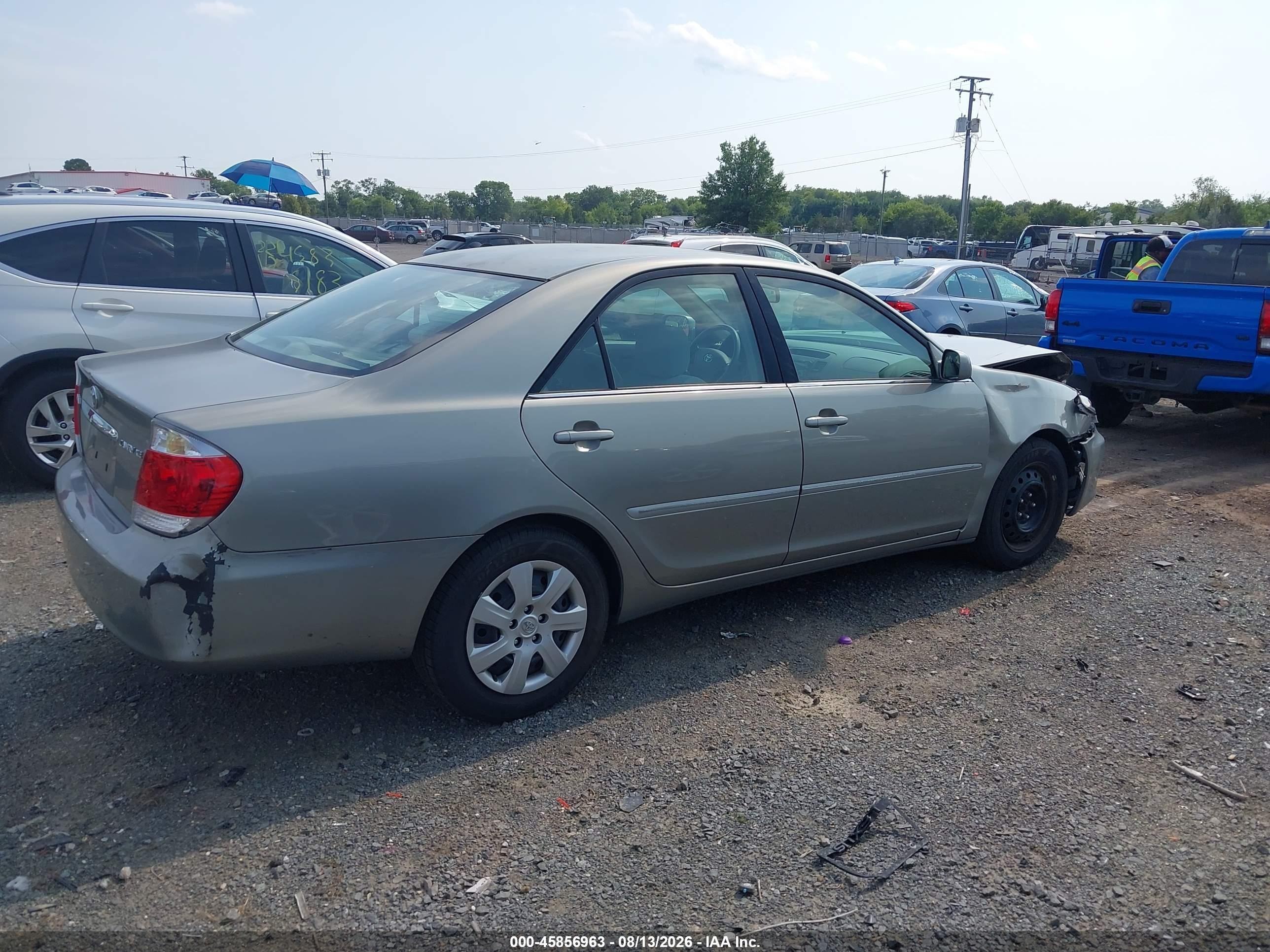 2006 Toyota Camry Xle Gray vin: 4T1BE30K66U667018