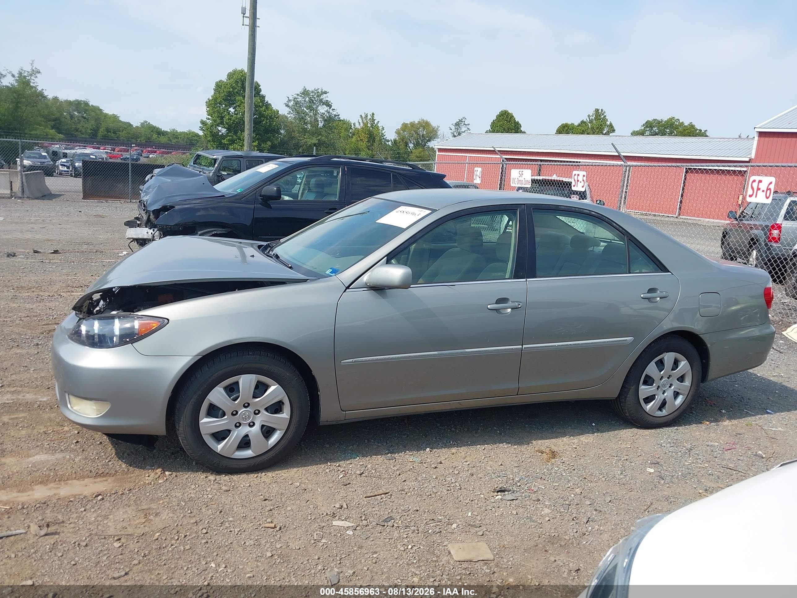 2006 Toyota Camry Xle Gray vin: 4T1BE30K66U667018