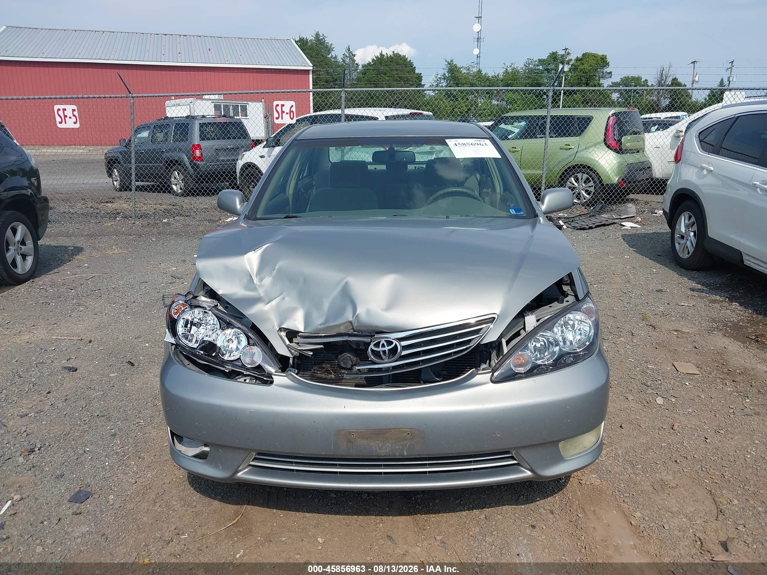 2006 Toyota Camry Xle Gray vin: 4T1BE30K66U667018