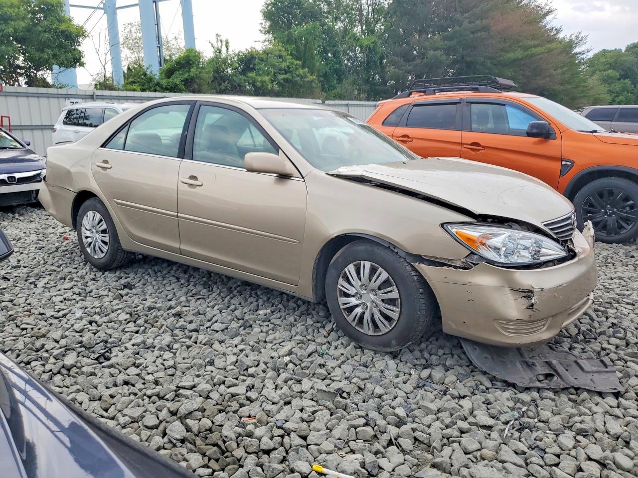 2006 Toyota Camry Le Желто-коричневый vin: 4T1BE30K66U716217