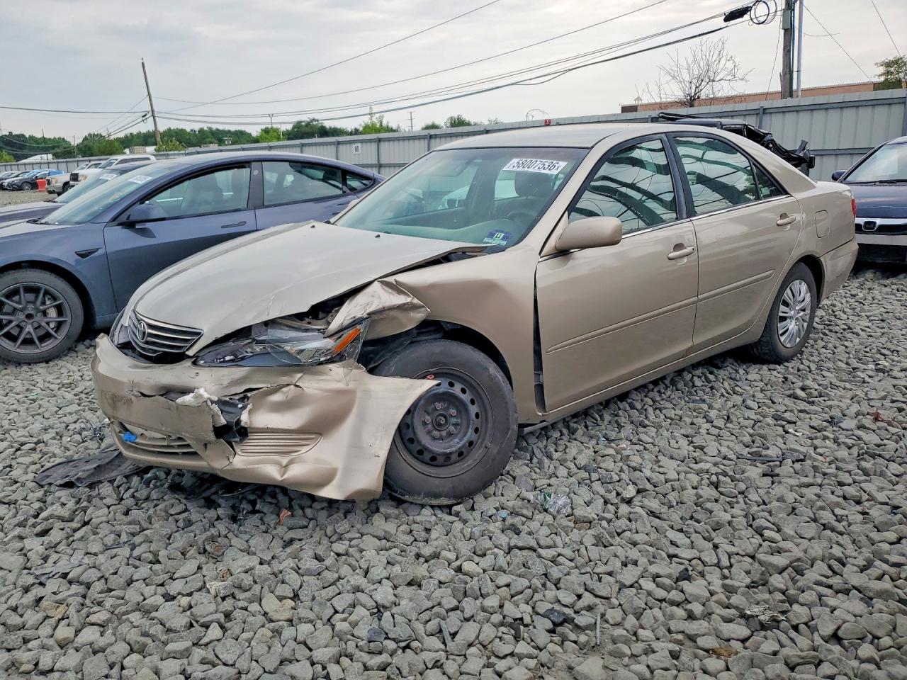 2006 Toyota Camry Le Желто-коричневый vin: 4T1BE30K66U716217