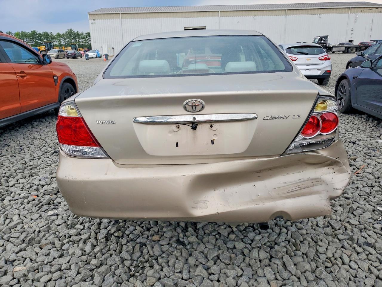 2006 Toyota Camry Le Желто-коричневый vin: 4T1BE30K66U716217