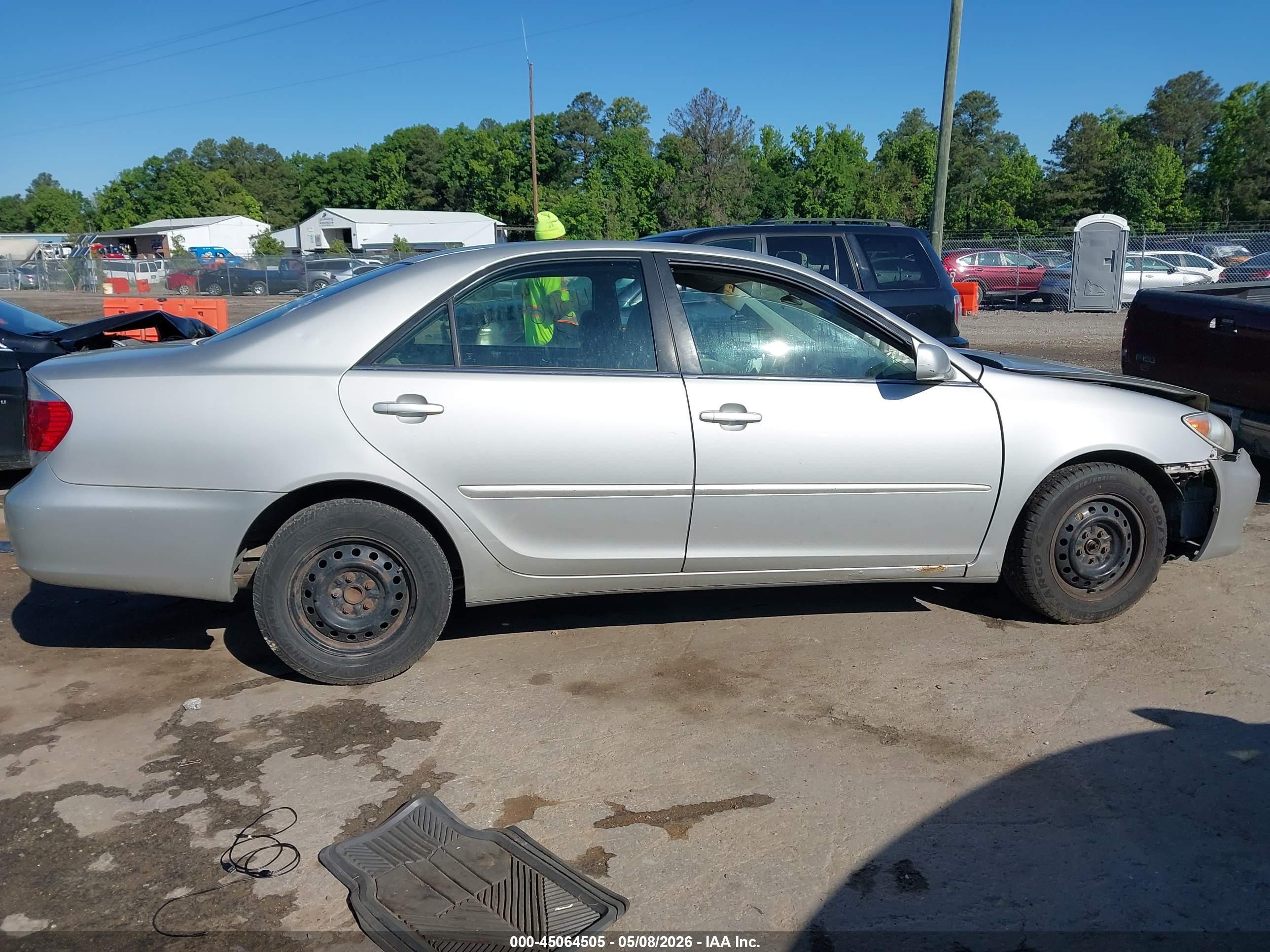 2006 Toyota Camry Le Серебряный vin: 4T1BE30K66U736242