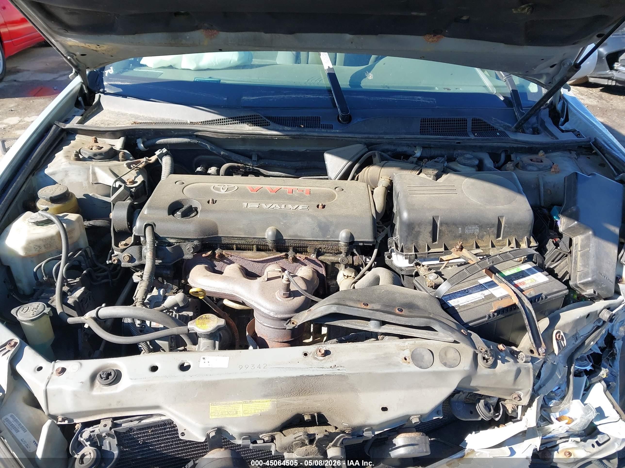 2006 Toyota Camry Le Серебряный vin: 4T1BE30K66U736242