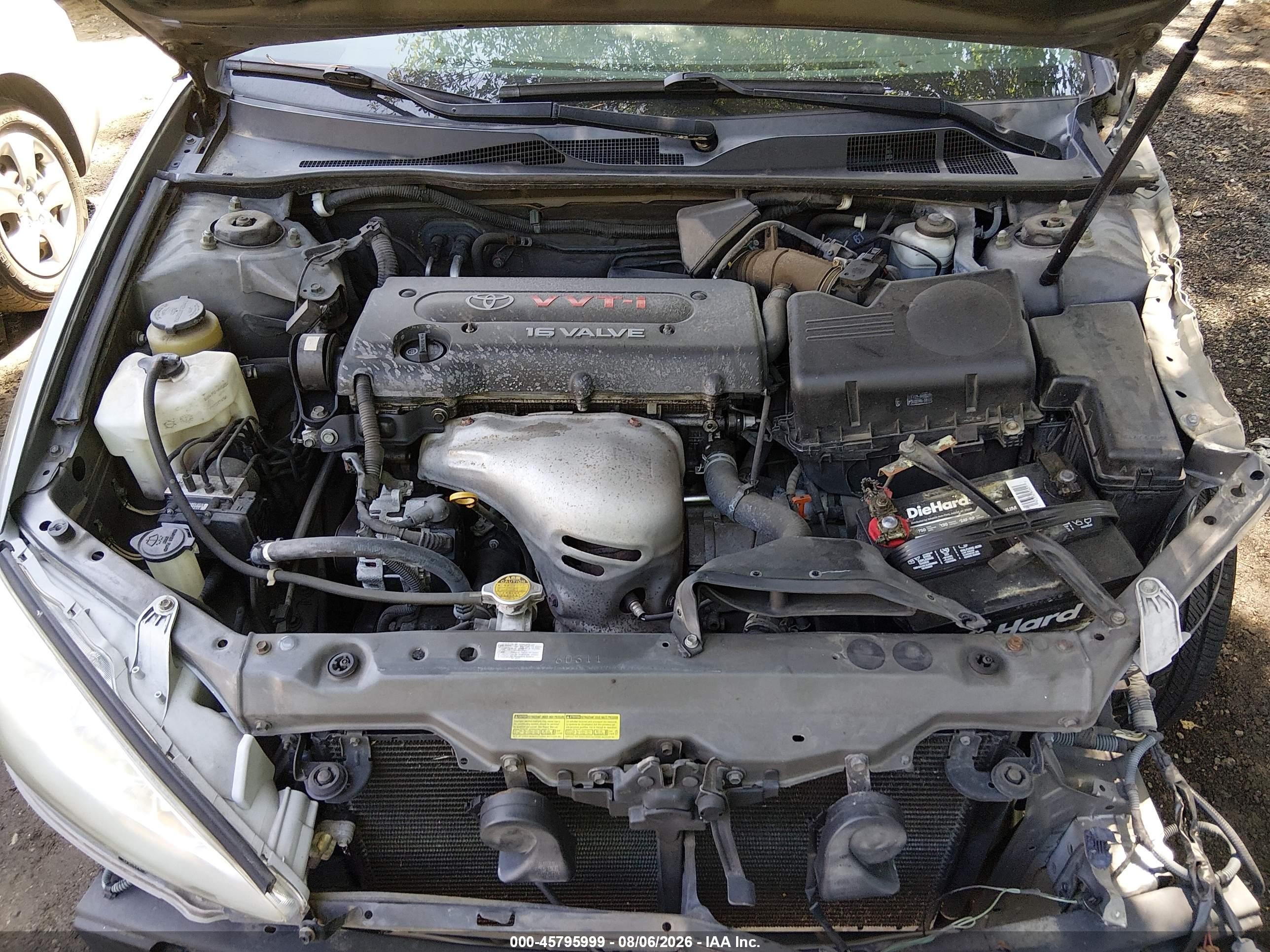 2006 Toyota Camry Le Gray vin: 4T1BE30K66U744745
